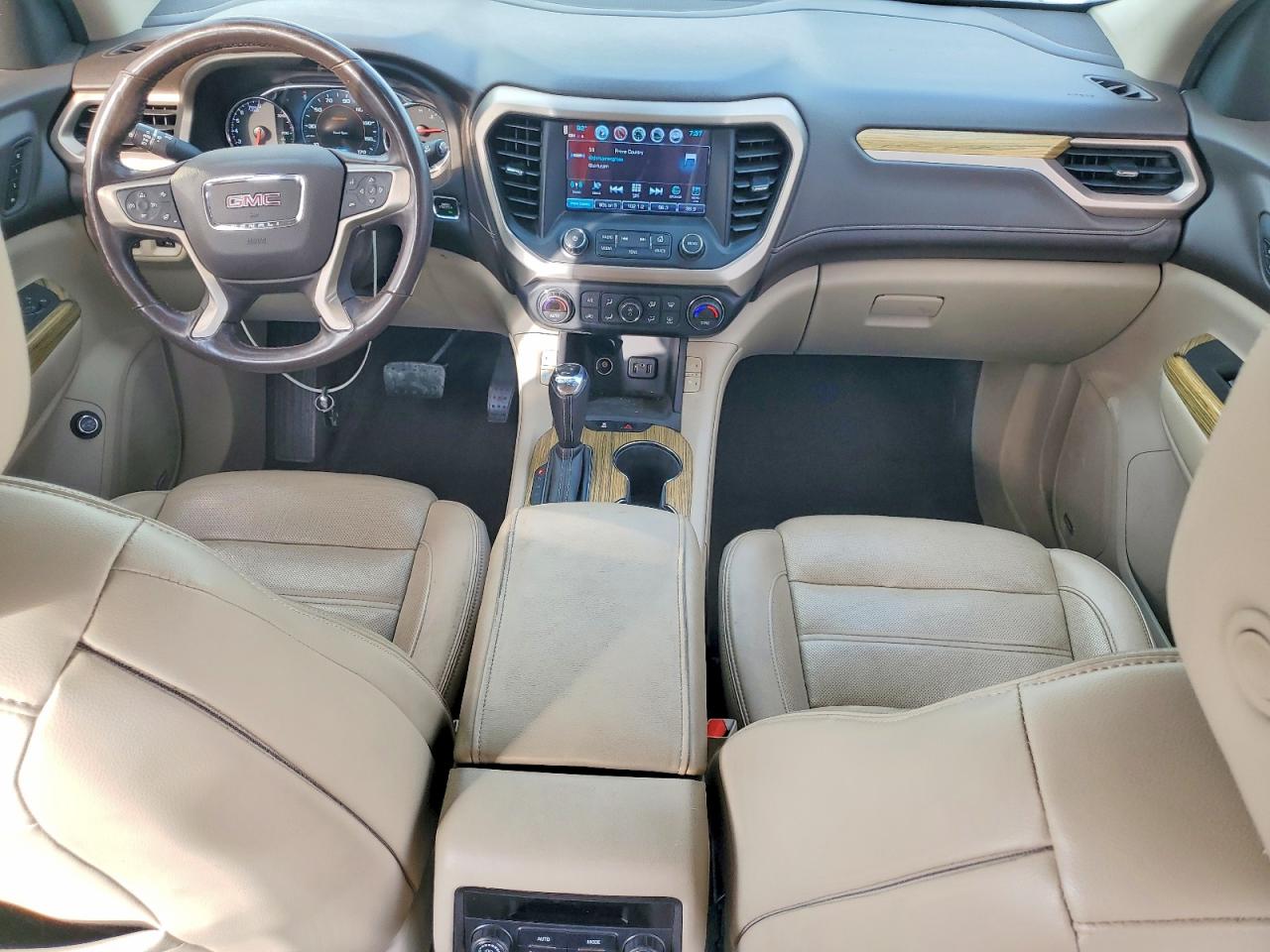 2019 Gmc Acadia Denali White vin: 1GKKNXLS0KZ161306