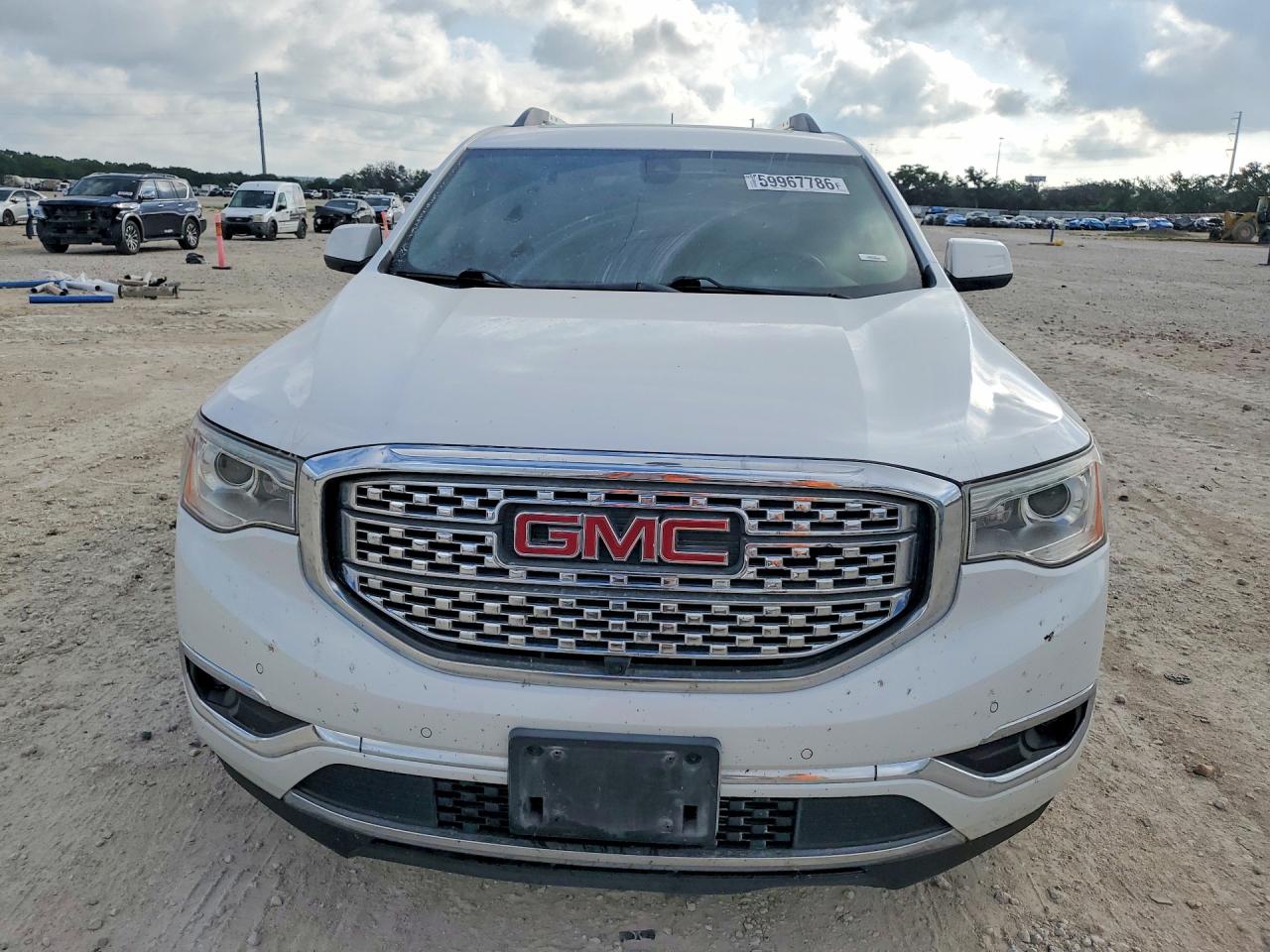 2019 Gmc Acadia Denali White vin: 1GKKNXLS0KZ161306