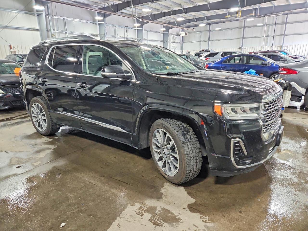 2021 Gmc Acadia Denali Black vin: 1GKKNXLS0MZ235066