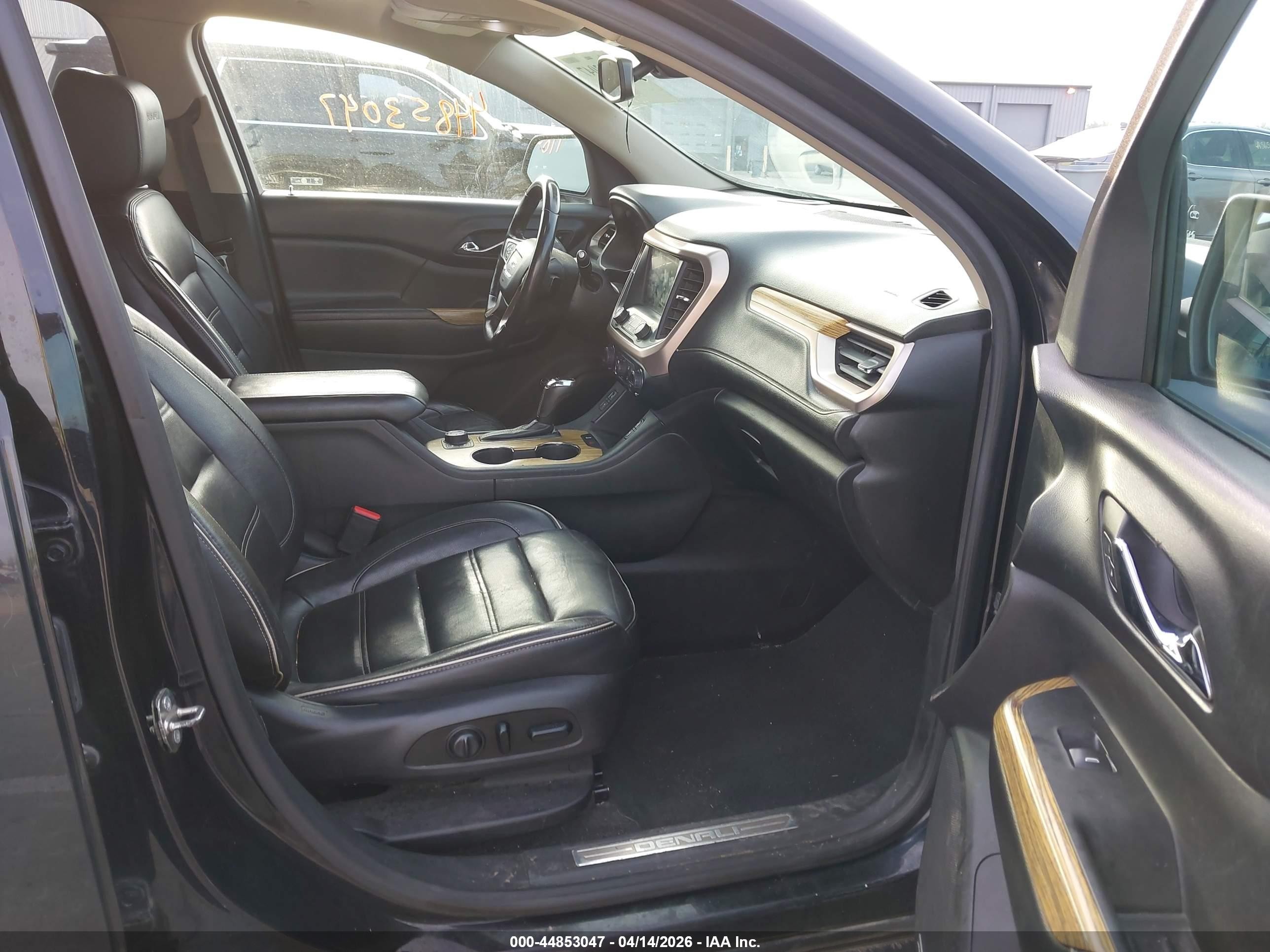2017 Gmc Acadia Denali Black vin: 1GKKNXLS1HZ288056