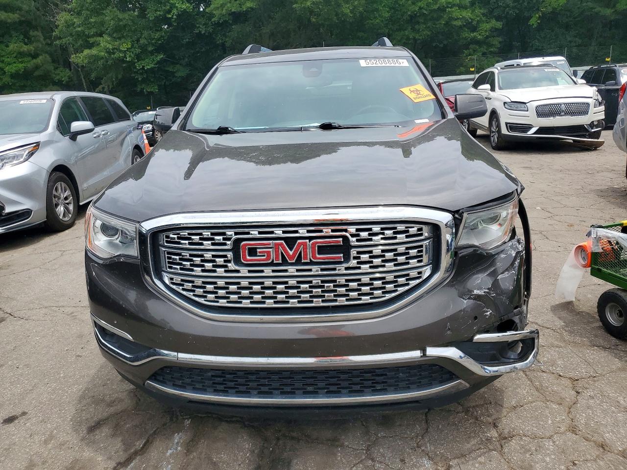 2019 Gmc Acadia Denali Brown vin: 1GKKNXLS1KZ200615