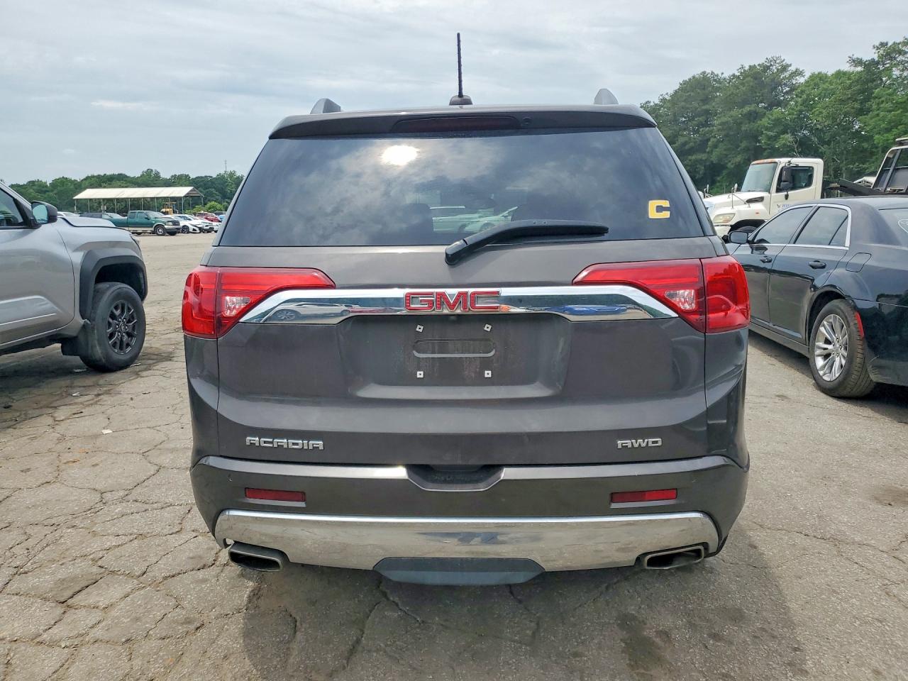 2019 Gmc Acadia Denali Brown vin: 1GKKNXLS1KZ200615