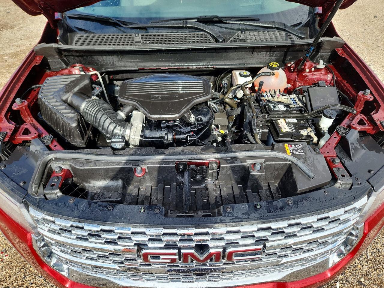 2022 Gmc Acadia Denali Red vin: 1GKKNXLS1NZ151758