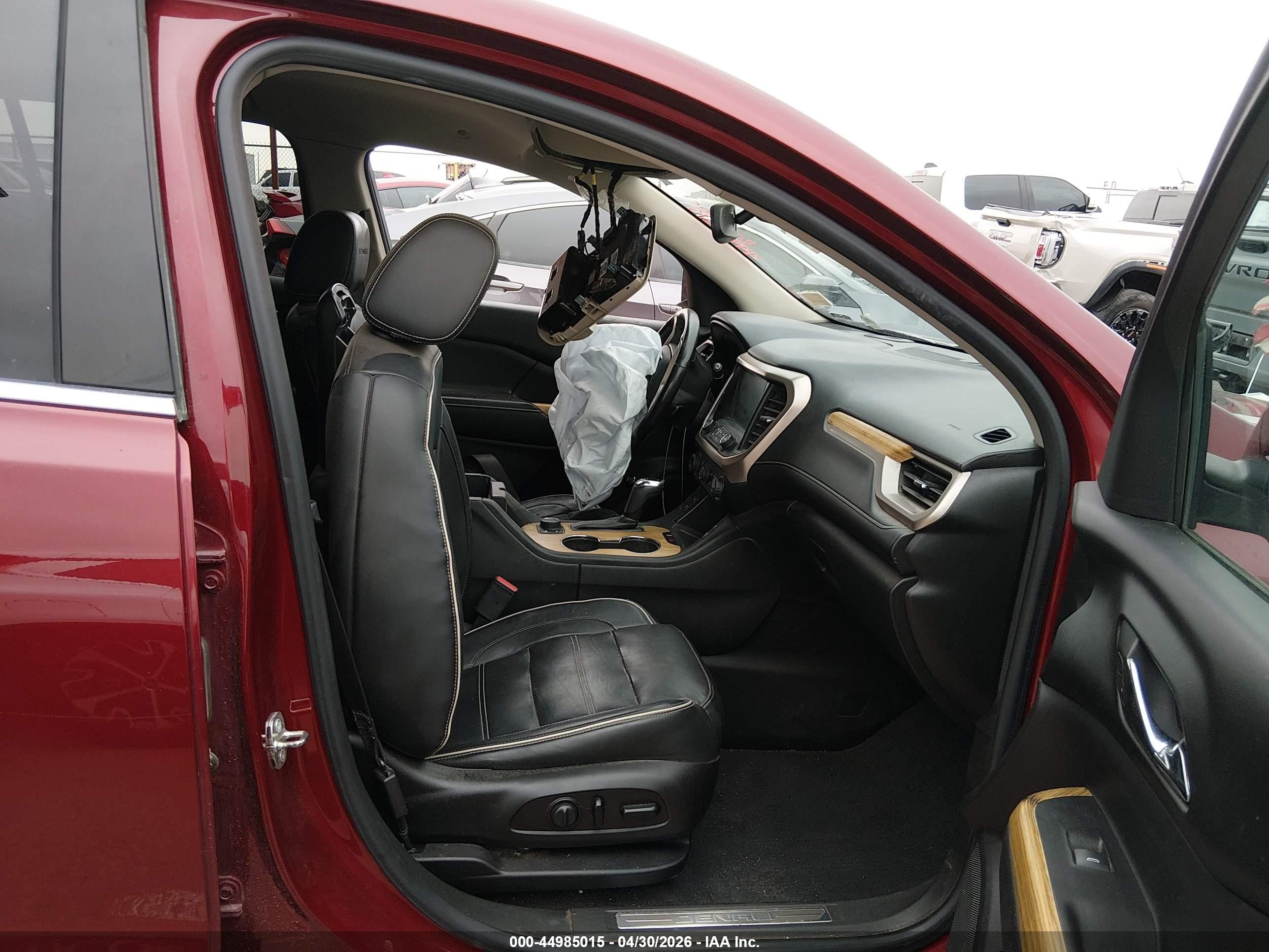 2017 Gmc Acadia Denali Red vin: 1GKKNXLS2HZ266020