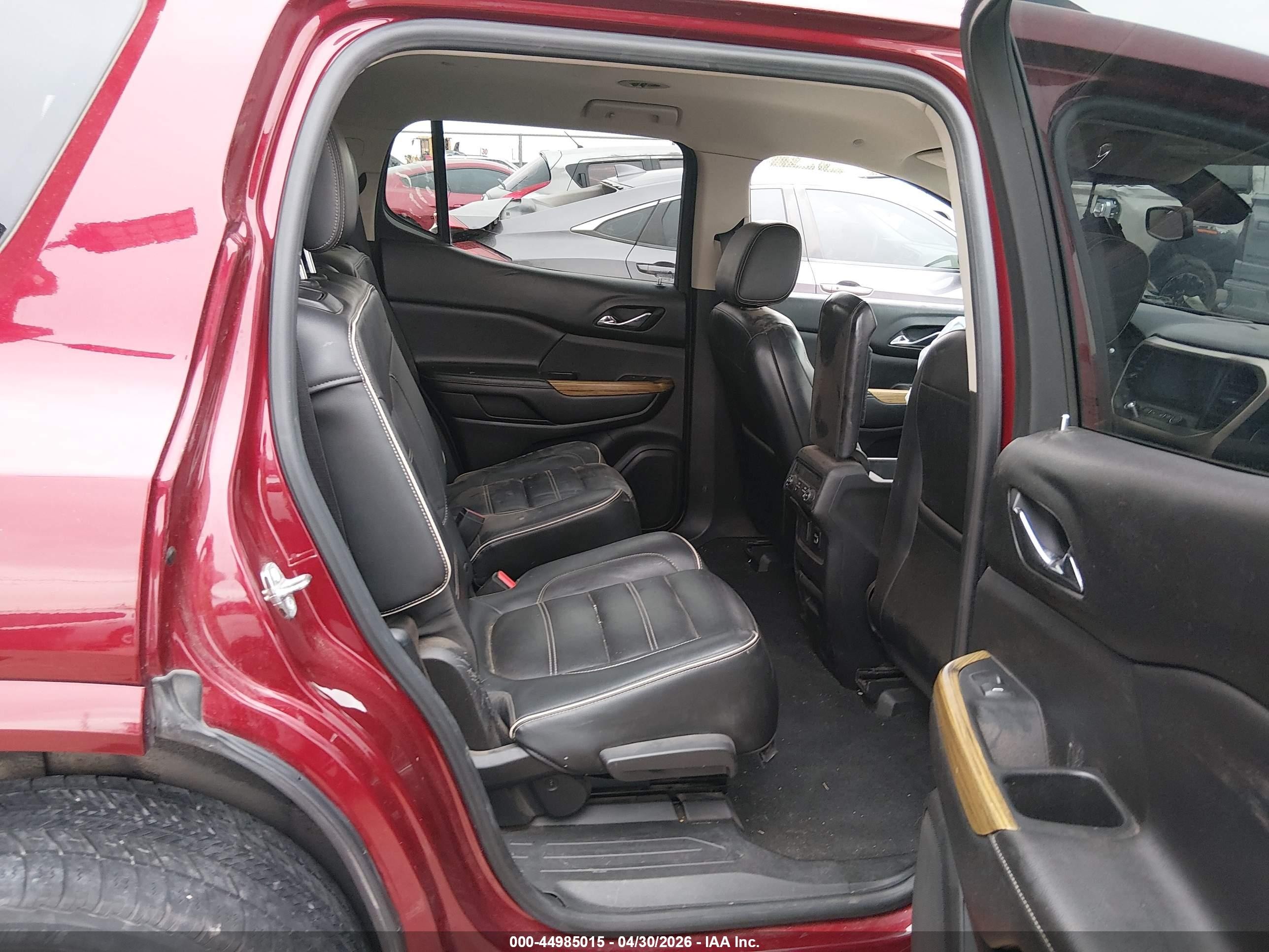 2017 Gmc Acadia Denali Red vin: 1GKKNXLS2HZ266020
