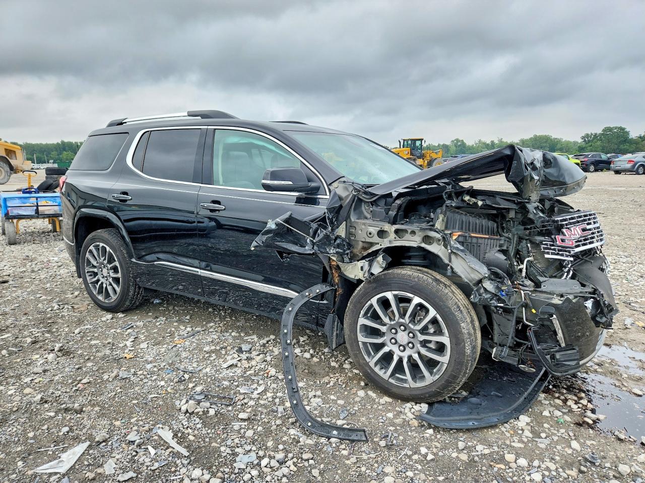 2021 Gmc Acadia Denali Black vin: 1GKKNXLS2MZ180989