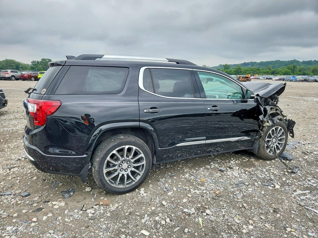 2021 Gmc Acadia Denali Black vin: 1GKKNXLS2MZ180989