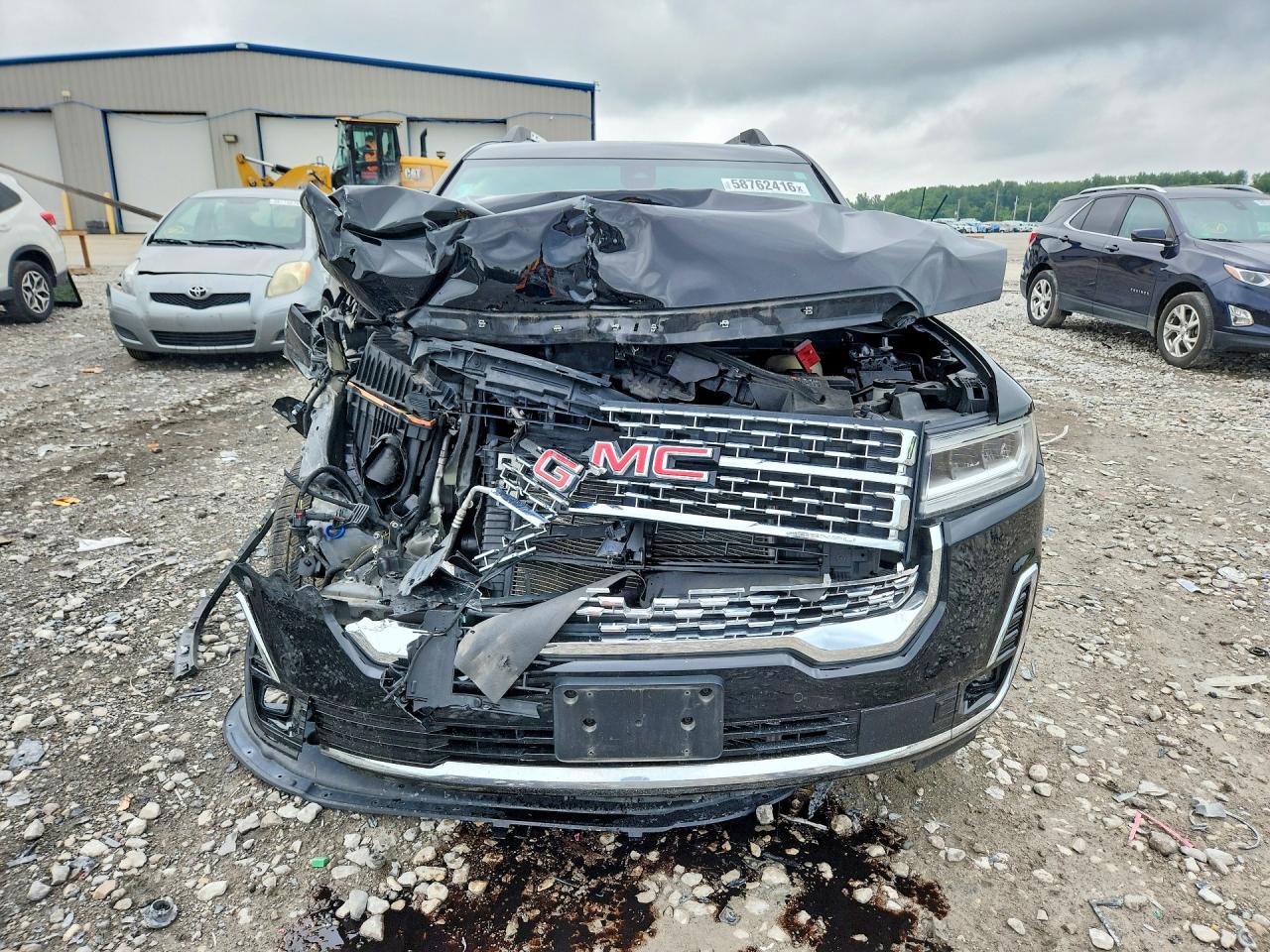 2021 Gmc Acadia Denali Black vin: 1GKKNXLS2MZ180989