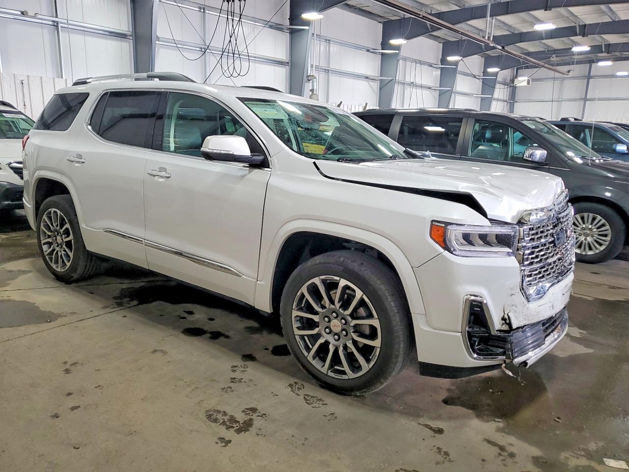2020 Gmc Acadia Denali White vin: 1GKKNXLS3LZ195726