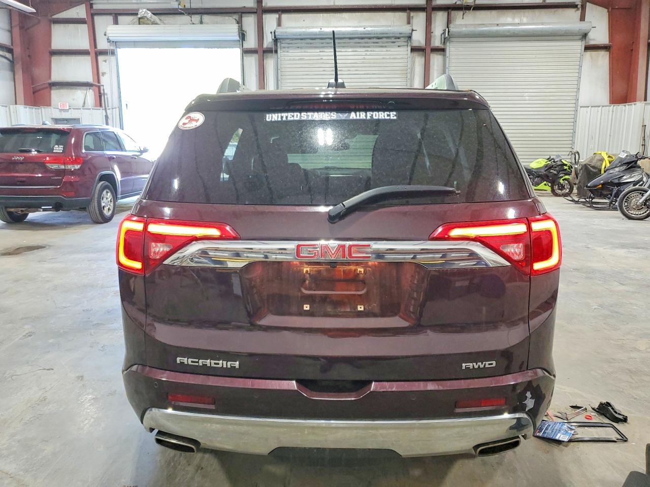 2018 Gmc Acadia Denali Purple vin: 1GKKNXLS4JZ155152