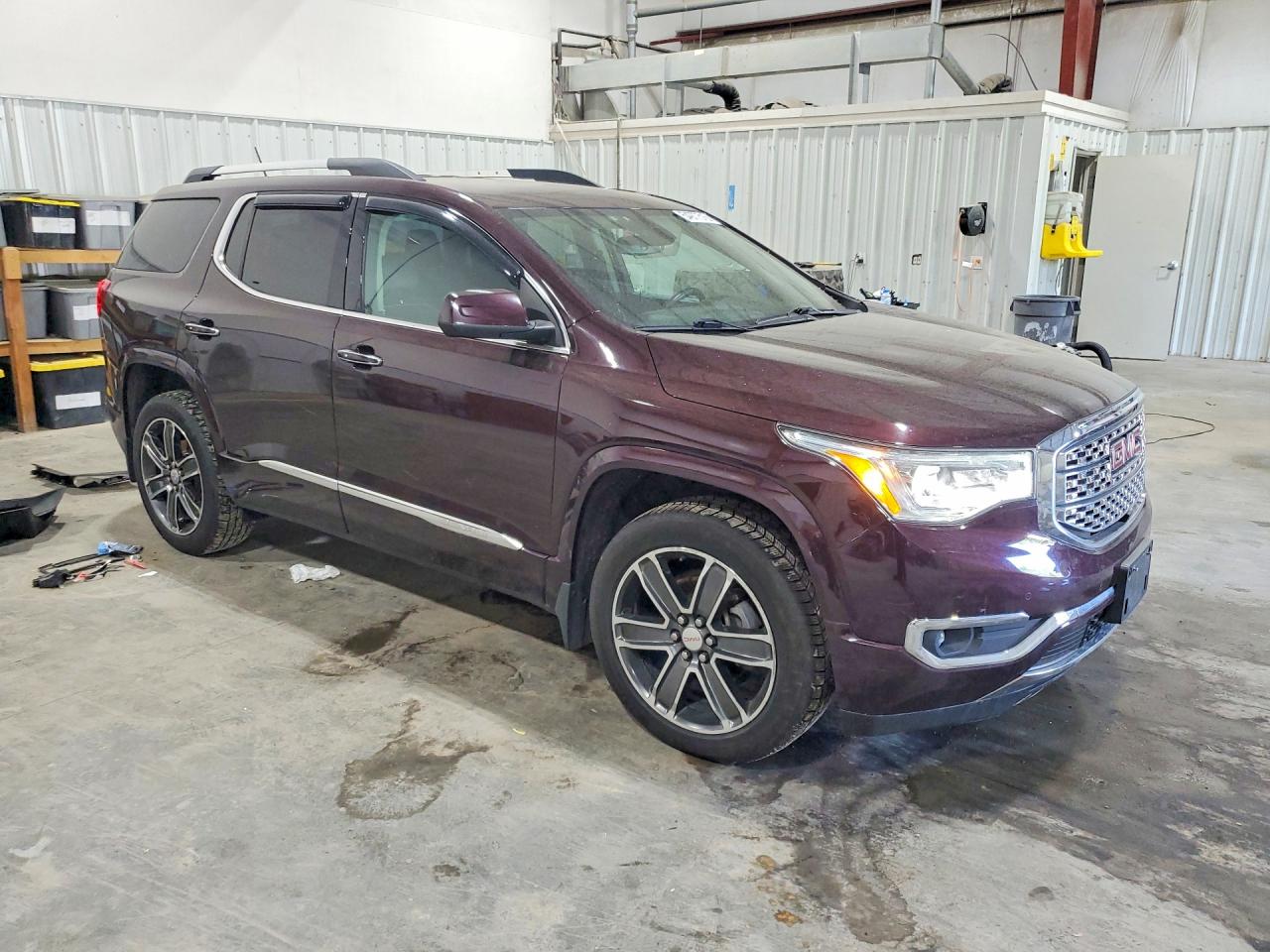 2018 Gmc Acadia Denali Purple vin: 1GKKNXLS4JZ155152