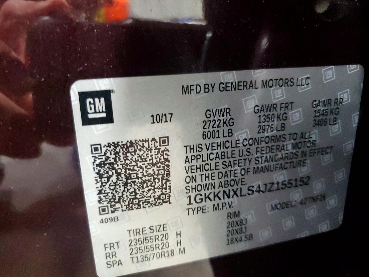 2018 Gmc Acadia Denali Purple vin: 1GKKNXLS4JZ155152