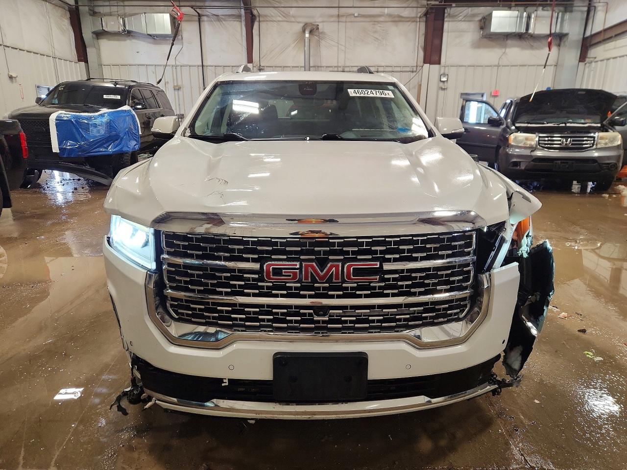 2021 Gmc Acadia Denali Белый vin: 1GKKNXLS4MZ133382
