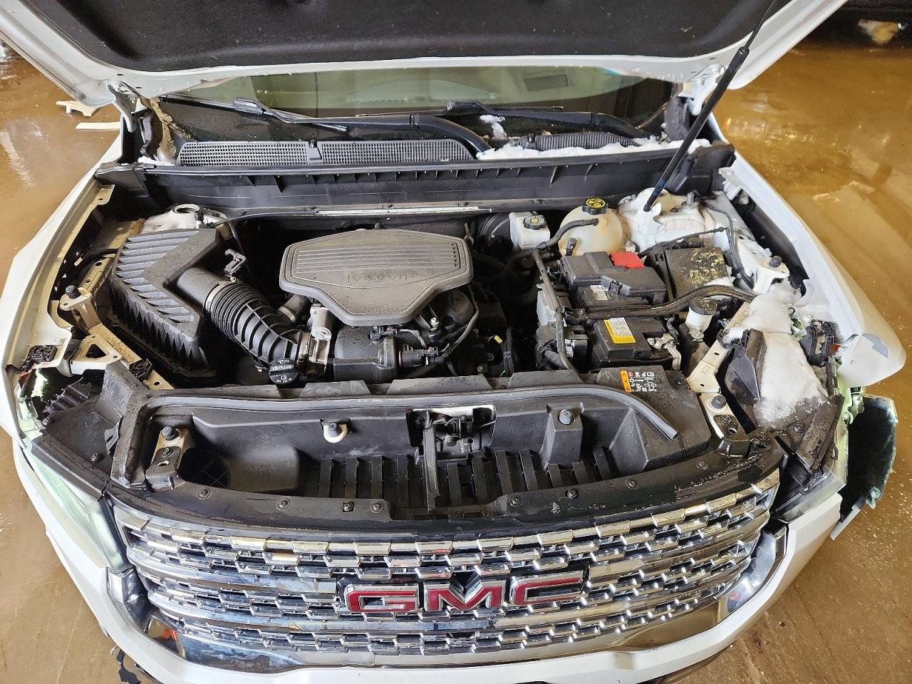 2021 Gmc Acadia Denali Белый vin: 1GKKNXLS4MZ133382