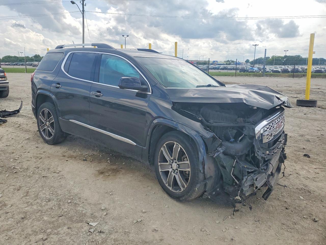 2017 Gmc Acadia Denali Black vin: 1GKKNXLS5HZ308888