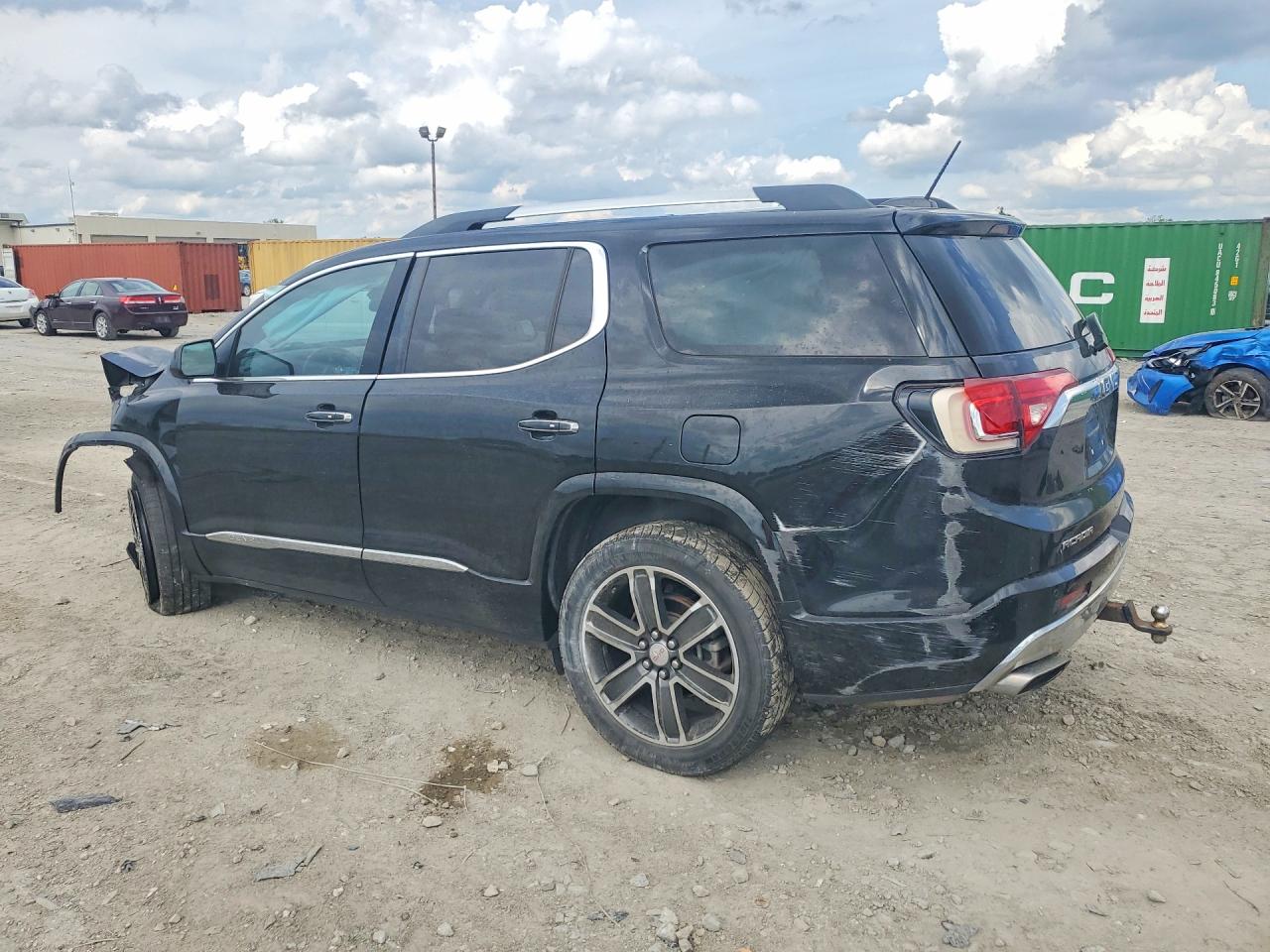 2017 Gmc Acadia Denali Black vin: 1GKKNXLS5HZ308888