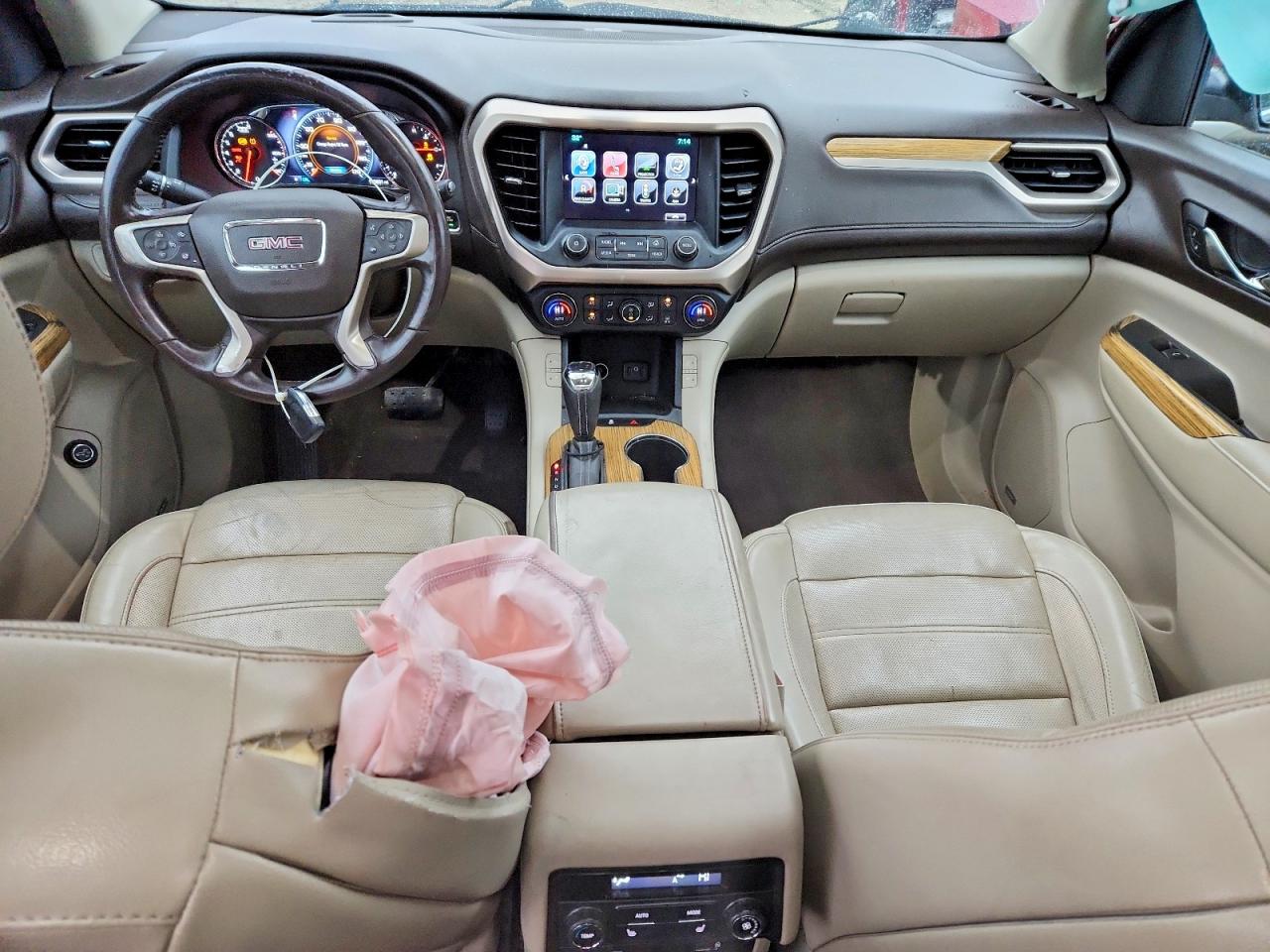 2017 Gmc Acadia Denali Red vin: 1GKKNXLS5HZ323455