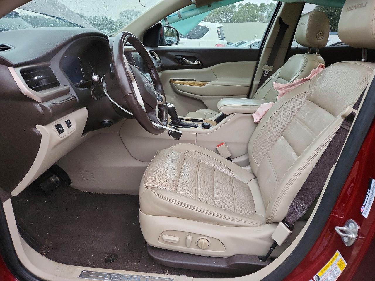 2017 Gmc Acadia Denali Red vin: 1GKKNXLS5HZ323455