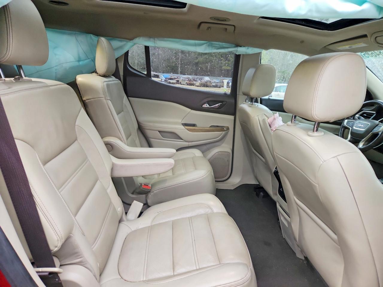 2017 Gmc Acadia Denali Red vin: 1GKKNXLS5HZ323455