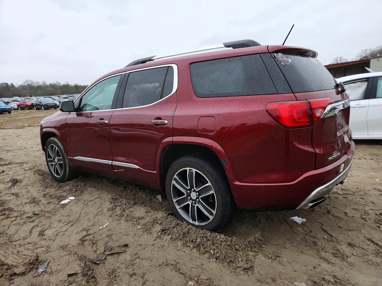 2017 Gmc Acadia Denali Red vin: 1GKKNXLS5HZ323455