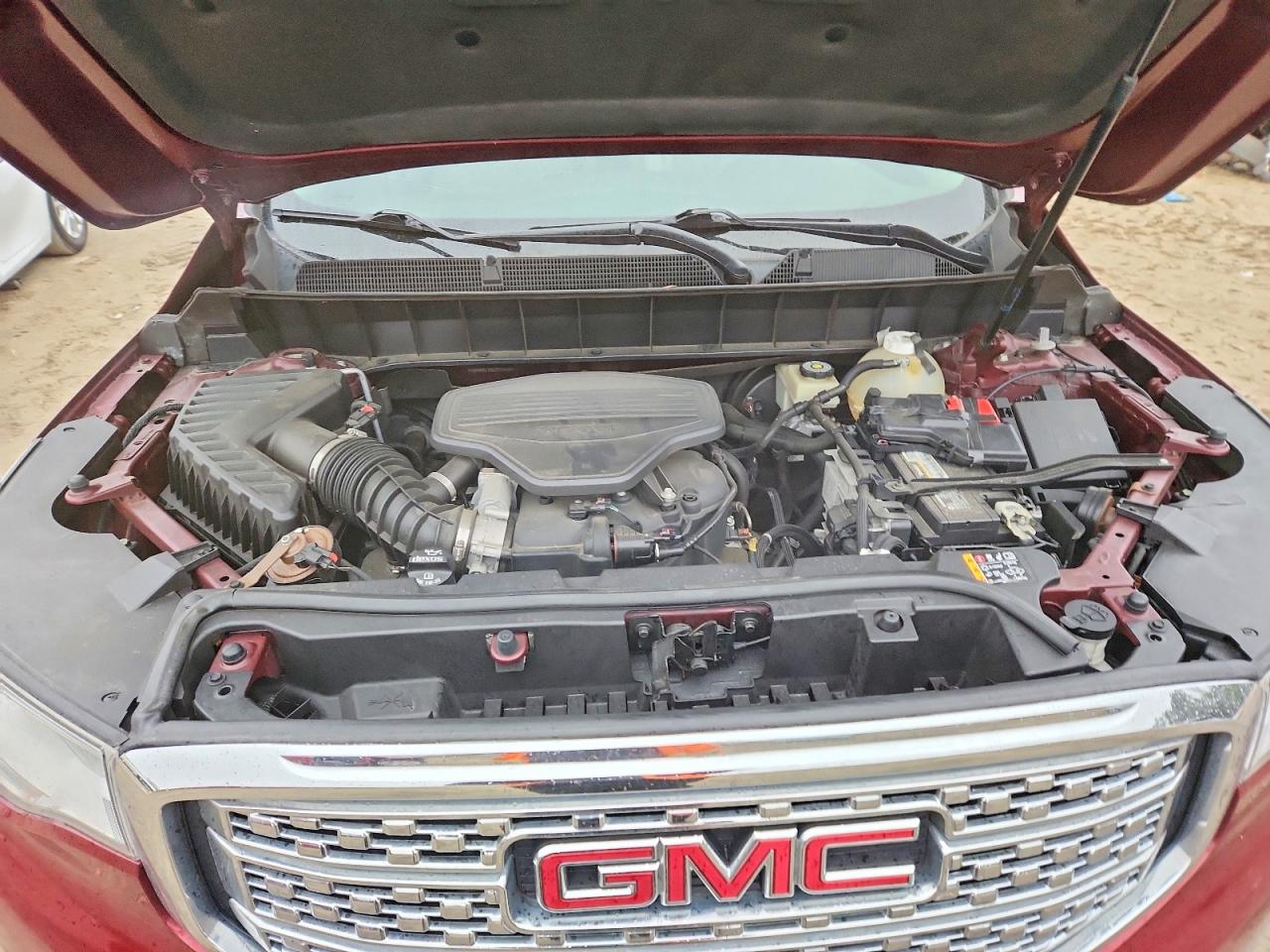 2017 Gmc Acadia Denali Red vin: 1GKKNXLS5HZ323455