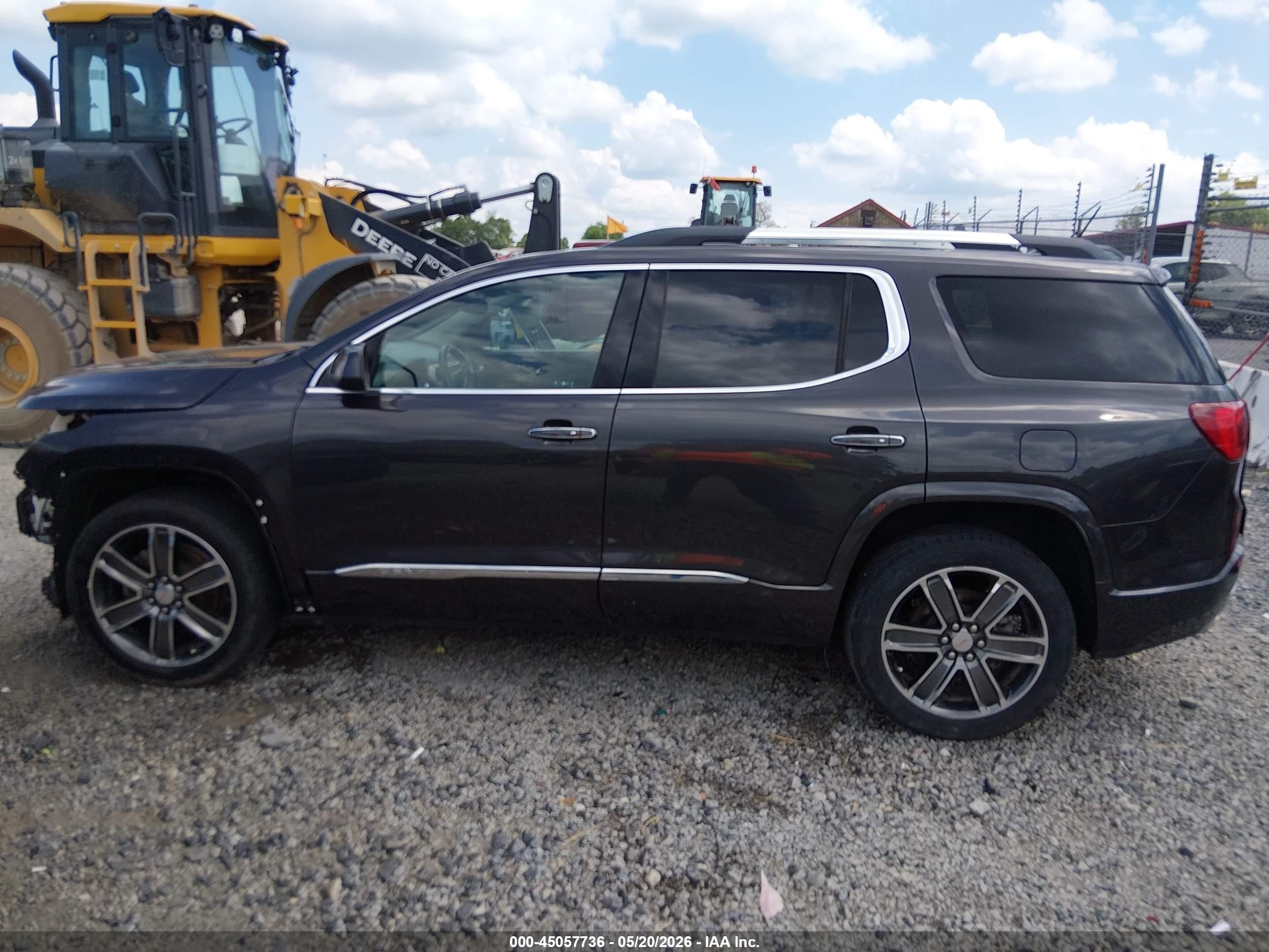 2018 Gmc Acadia Denali Black vin: 1GKKNXLS5JZ222258
