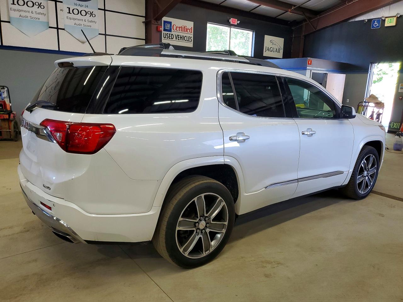 2017 Gmc Acadia Denali White vin: 1GKKNXLS6HZ239824