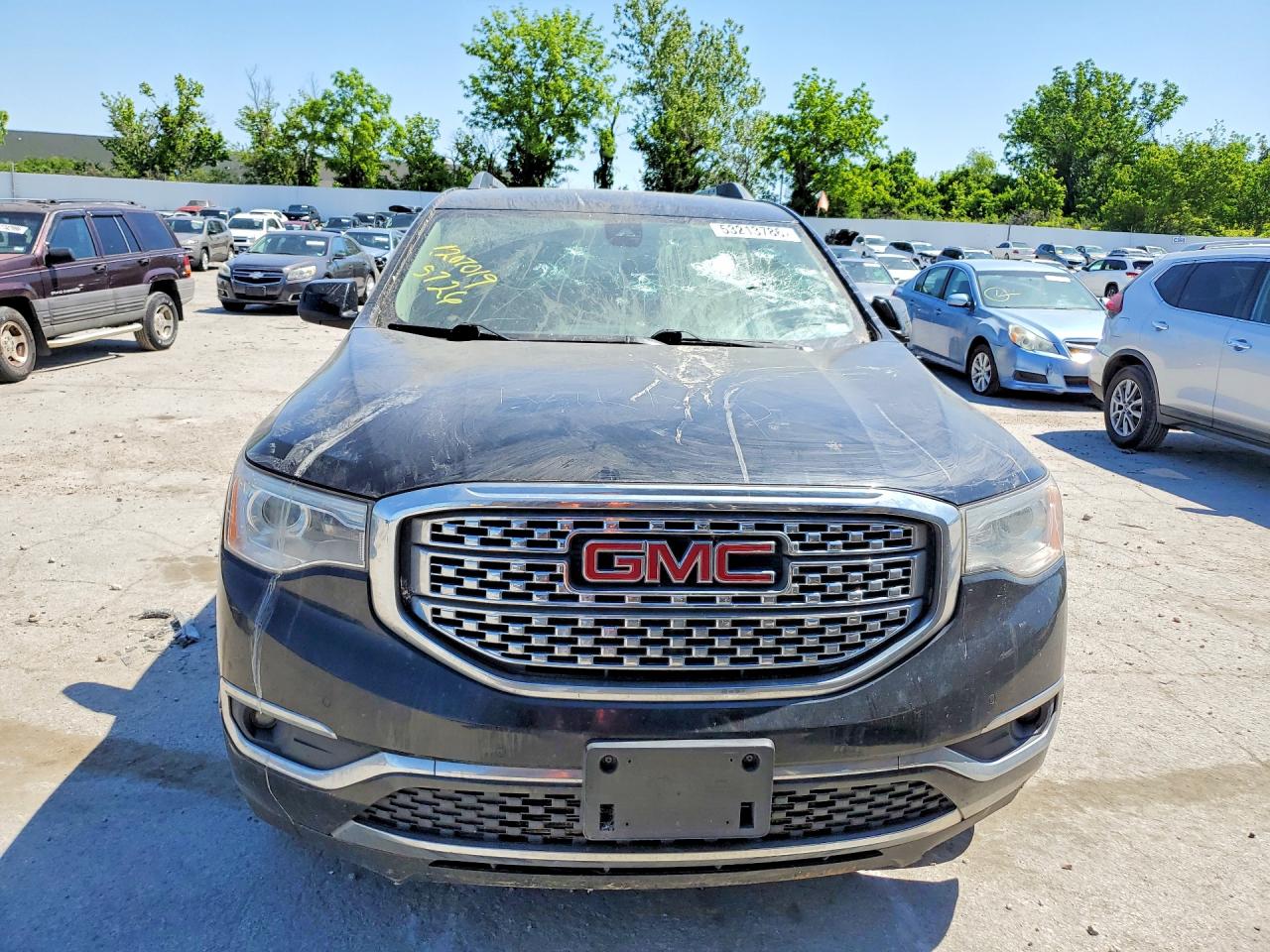 2019 Gmc Acadia Denali Black vin: 1GKKNXLS7KZ186350