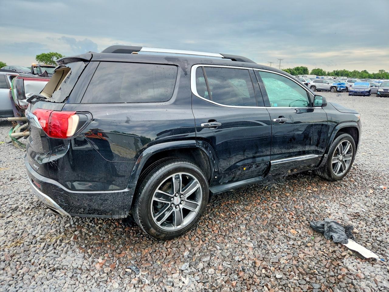 2017 Gmc Acadia Denali Black vin: 1GKKNXLS8HZ144259