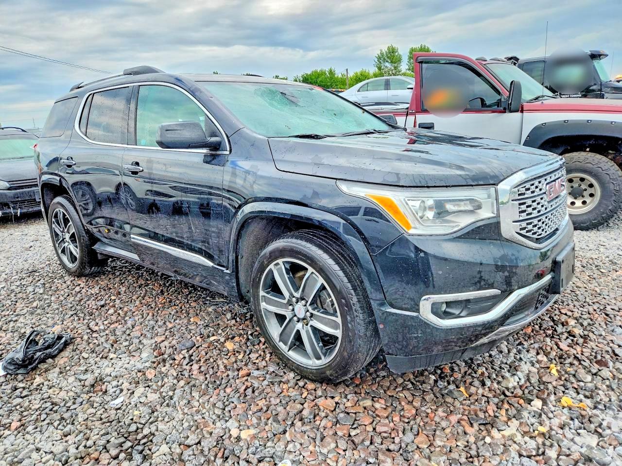 2017 Gmc Acadia Denali Black vin: 1GKKNXLS8HZ144259