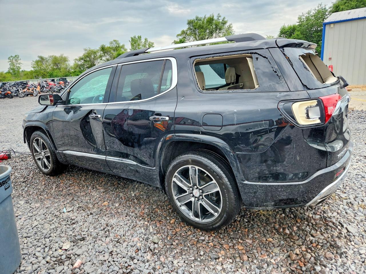 2017 Gmc Acadia Denali Black vin: 1GKKNXLS8HZ144259