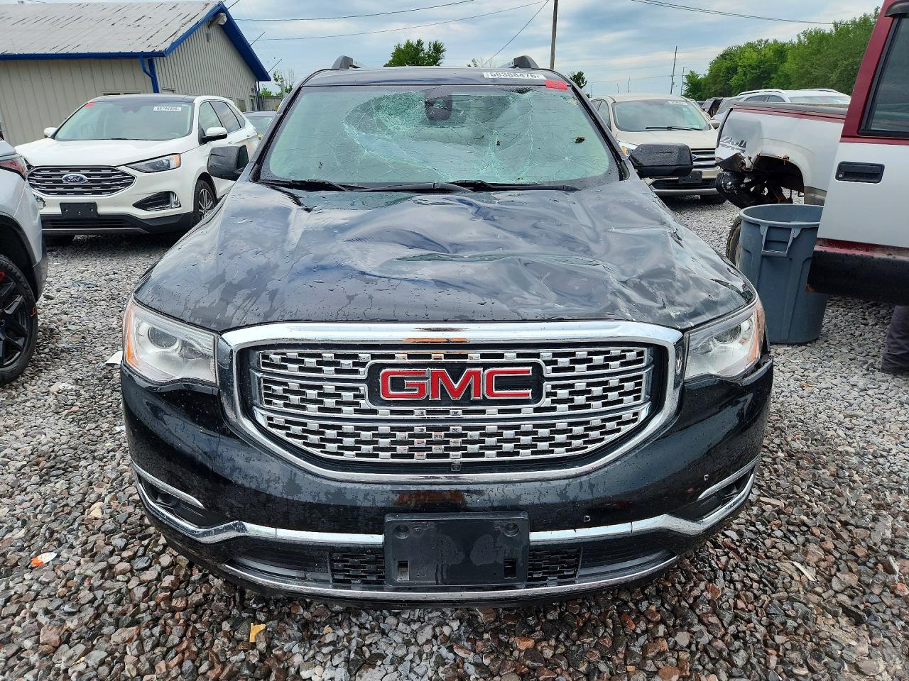 2017 Gmc Acadia Denali Black vin: 1GKKNXLS8HZ144259