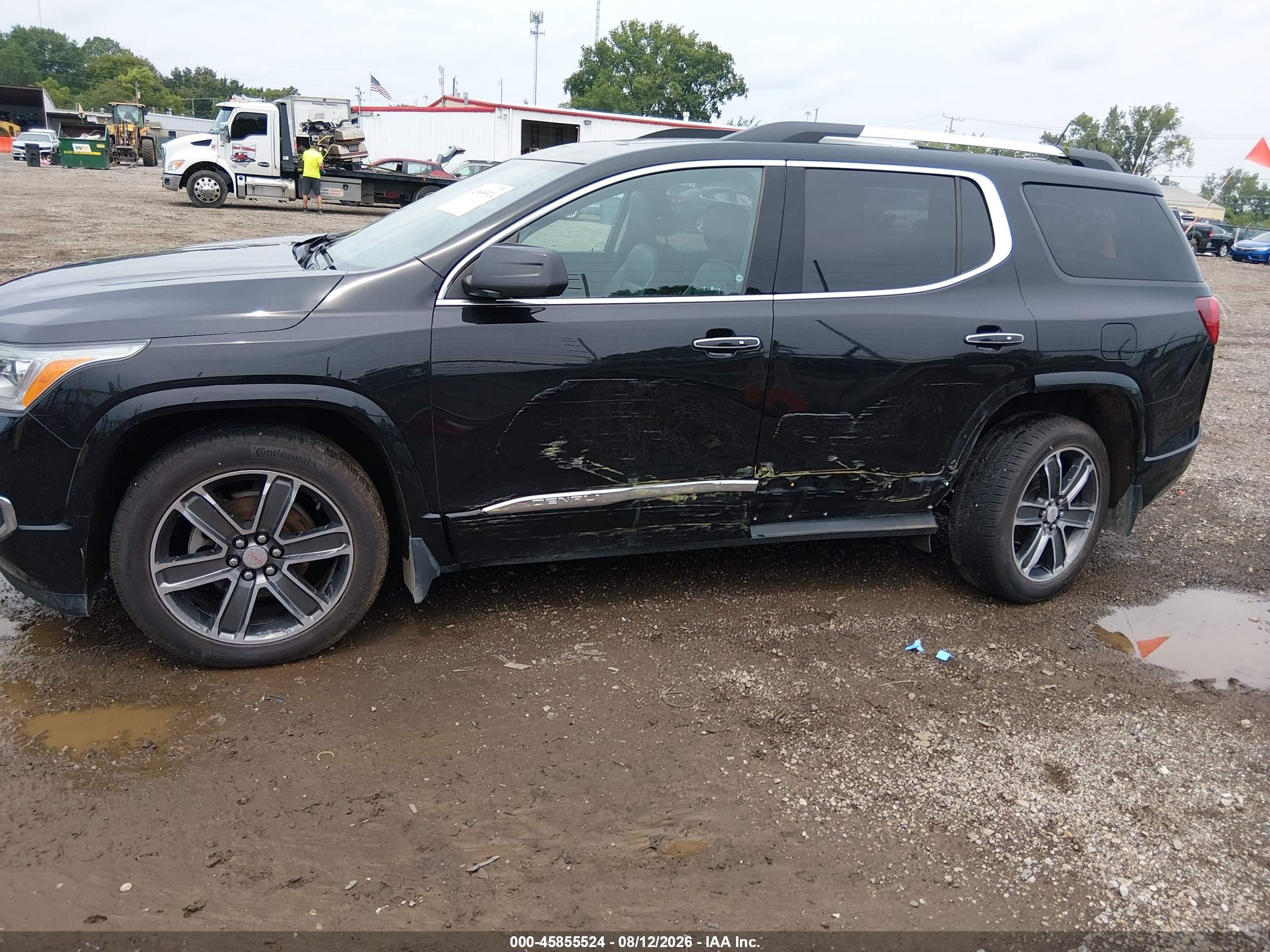 2018 Gmc Acadia Denali Black vin: 1GKKNXLS8JZ194665