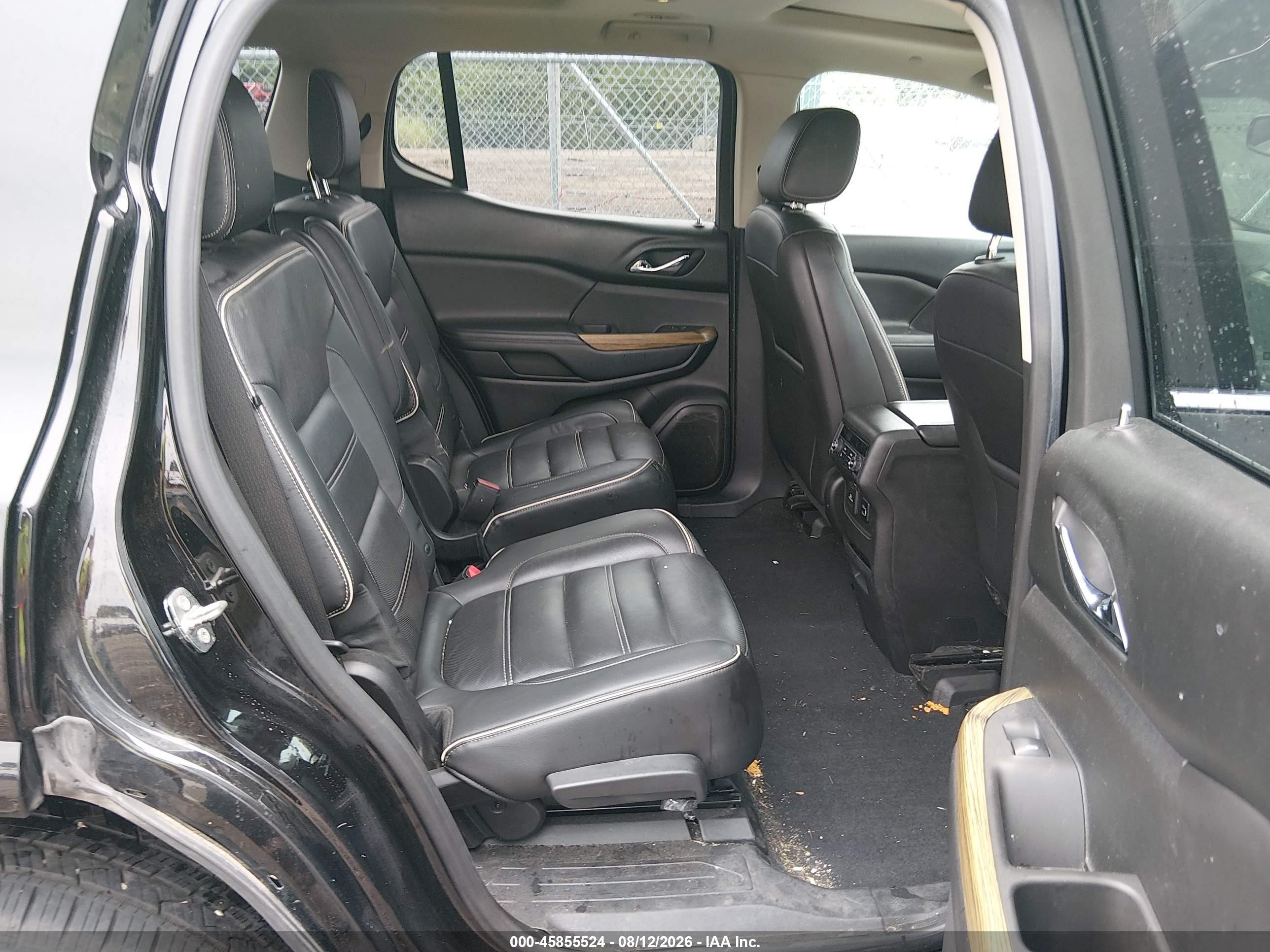 2018 Gmc Acadia Denali Black vin: 1GKKNXLS8JZ194665