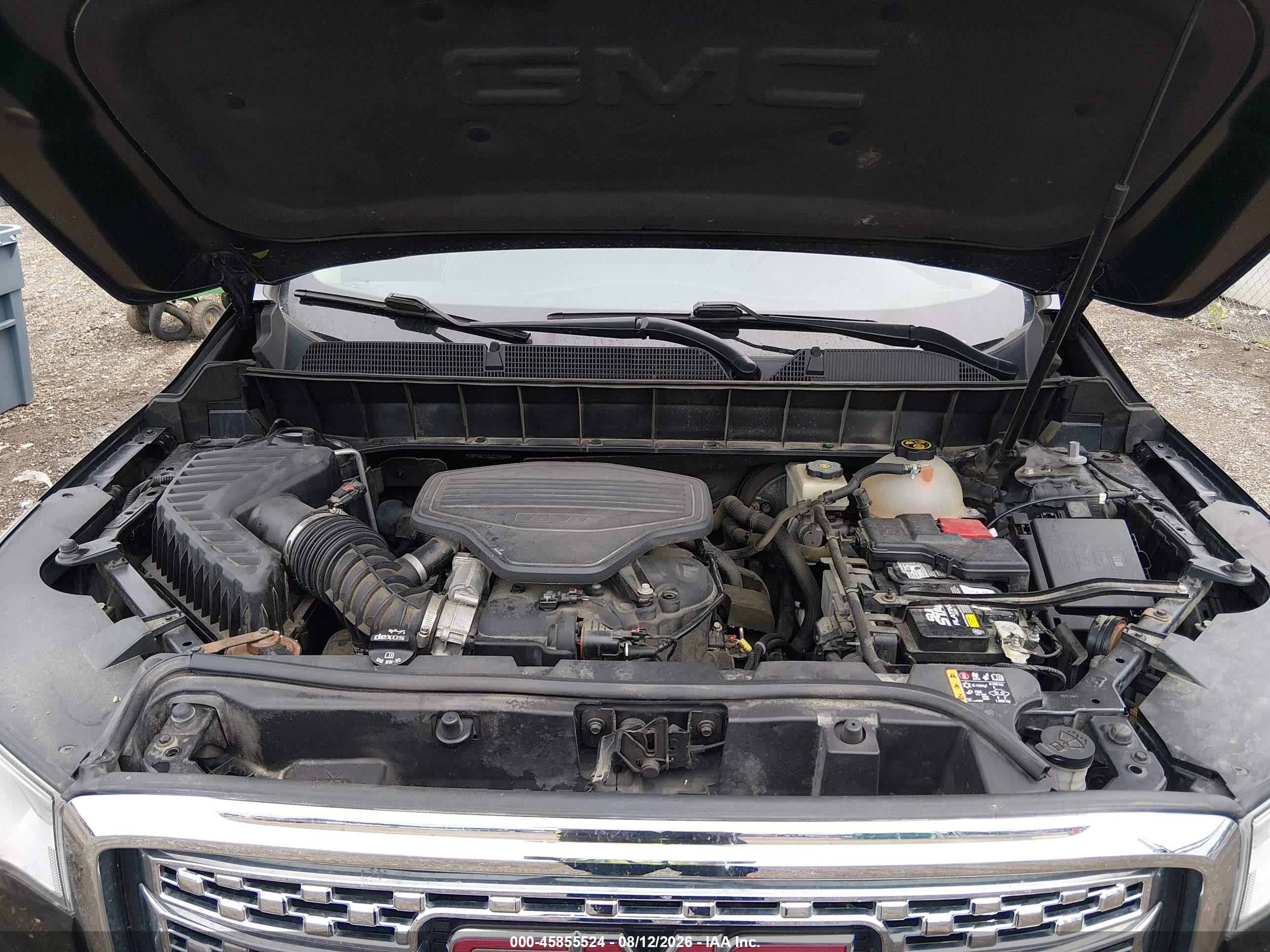 2018 Gmc Acadia Denali Black vin: 1GKKNXLS8JZ194665