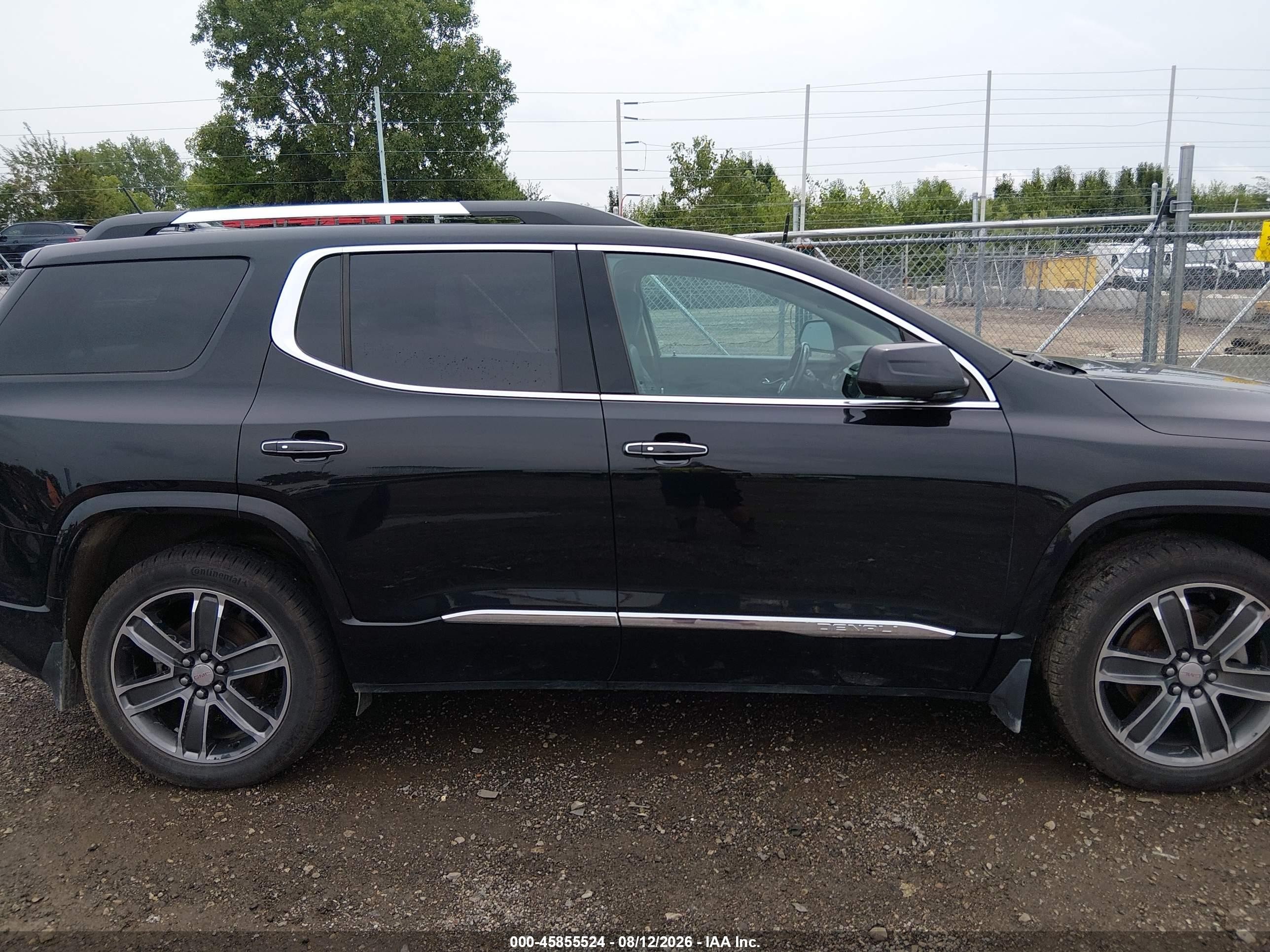 2018 Gmc Acadia Denali Black vin: 1GKKNXLS8JZ194665