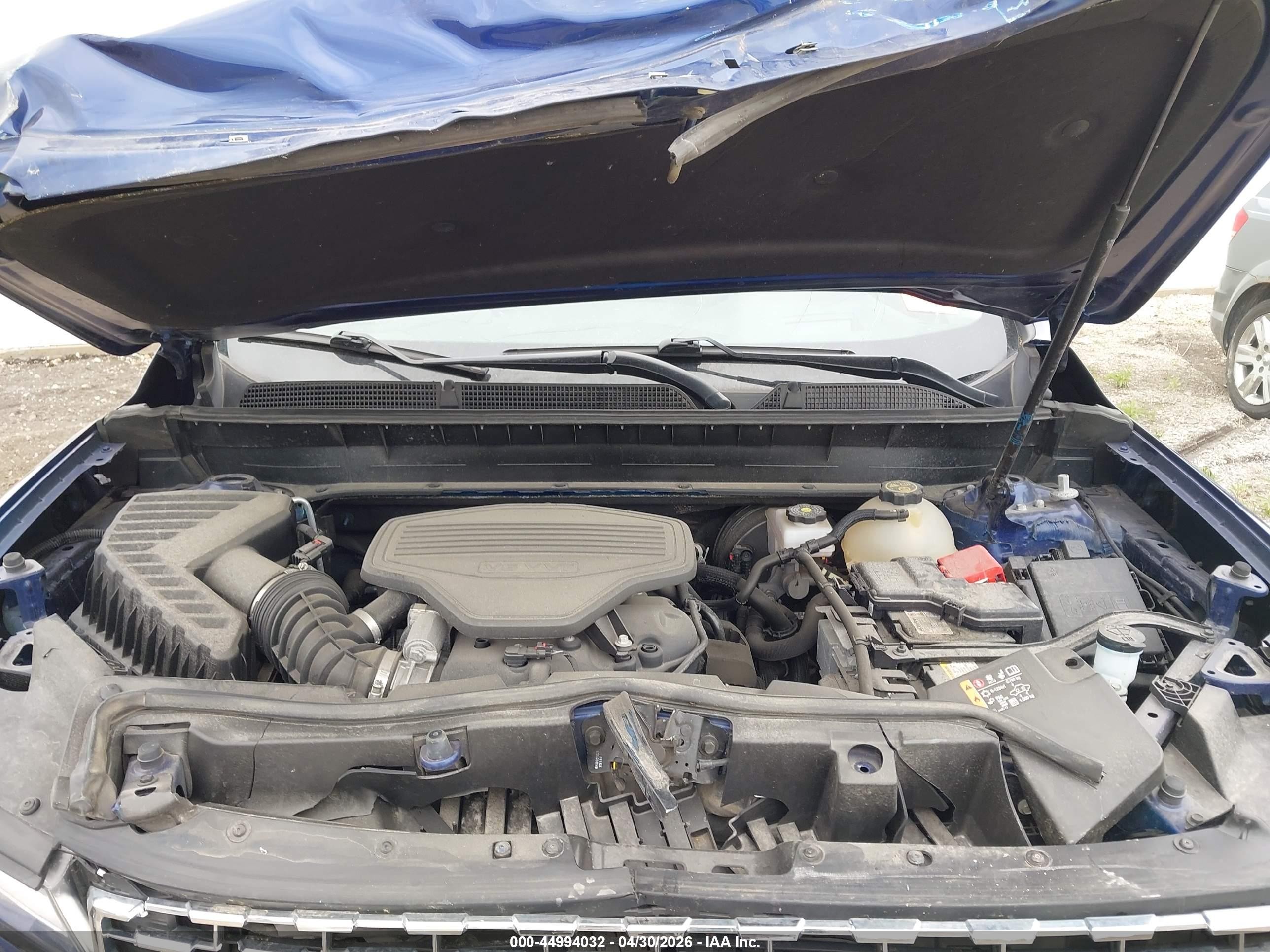 2023 Gmc Acadia Awd Denali Синий vin: 1GKKNXLS8PZ257661