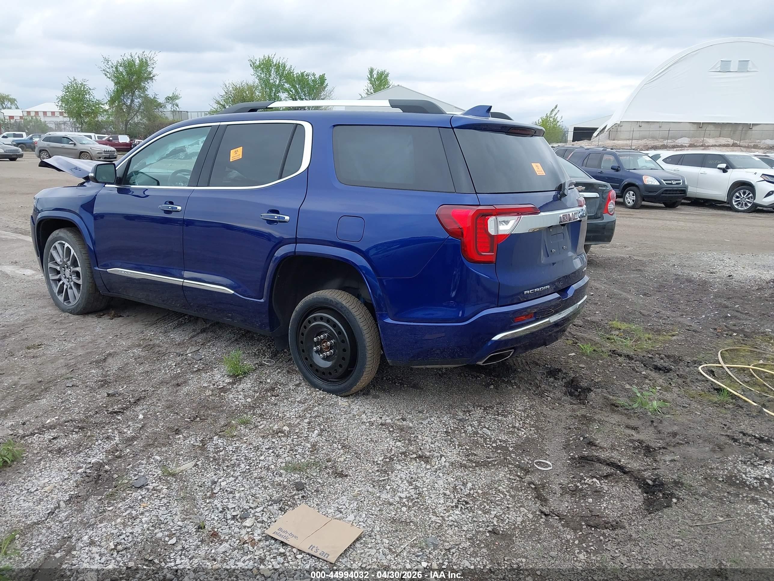 2023 Gmc Acadia Awd Denali Синий vin: 1GKKNXLS8PZ257661