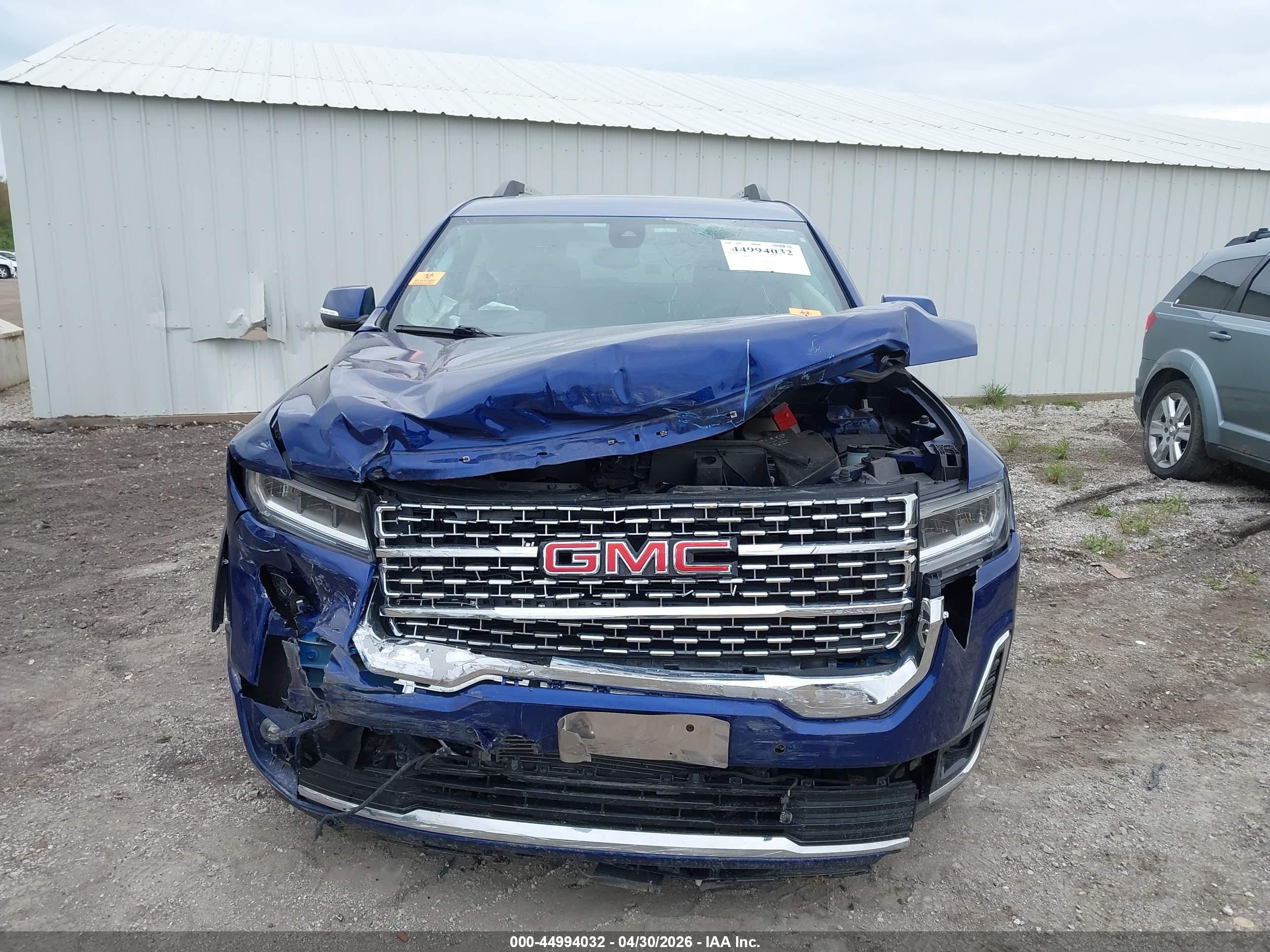 2023 Gmc Acadia Awd Denali Синий vin: 1GKKNXLS8PZ257661