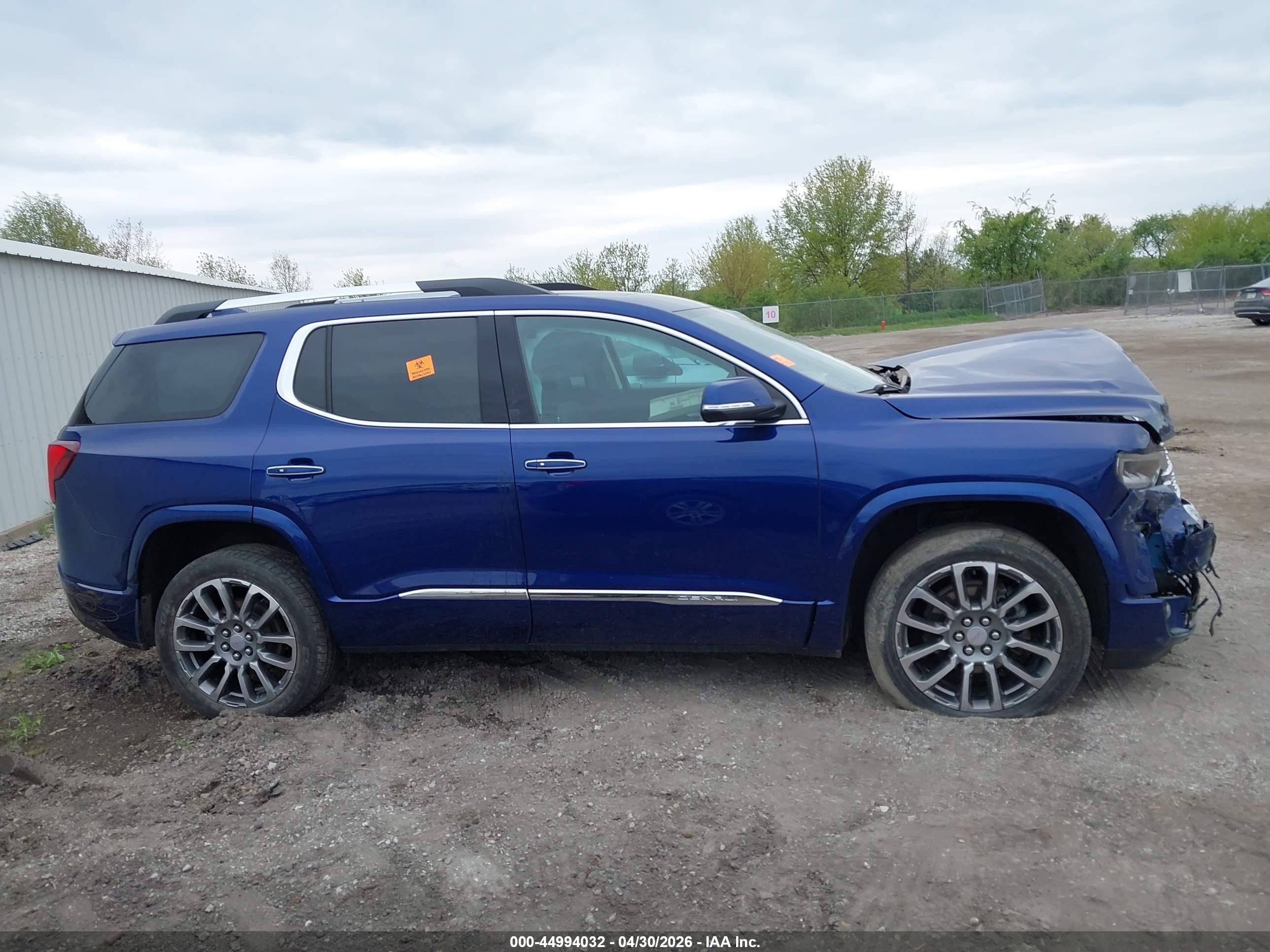 2023 Gmc Acadia Awd Denali Синий vin: 1GKKNXLS8PZ257661
