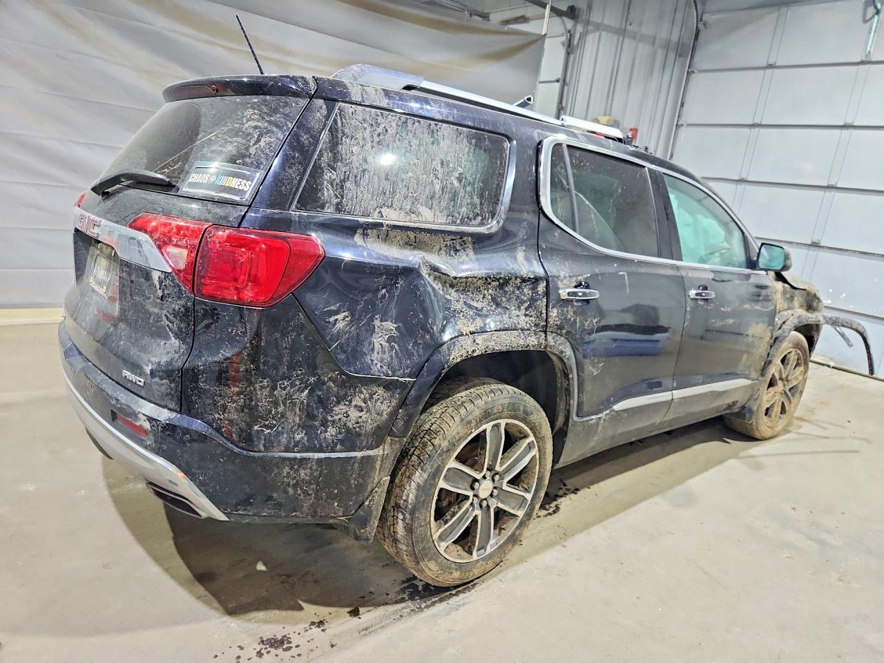 2017 Gmc Acadia Denali Black vin: 1GKKNXLSXHZ189638