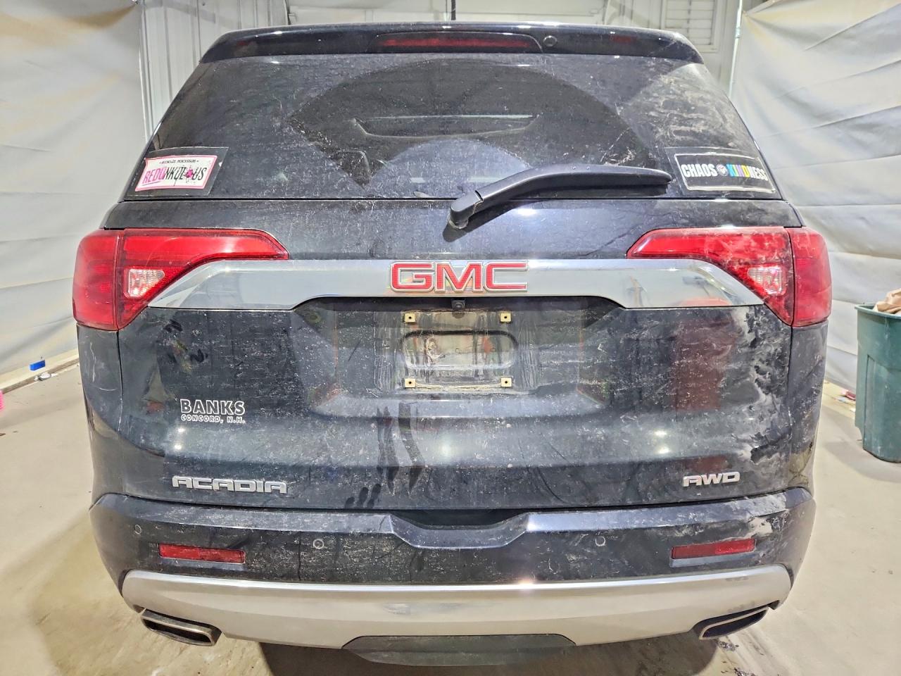 2017 Gmc Acadia Denali Black vin: 1GKKNXLSXHZ189638