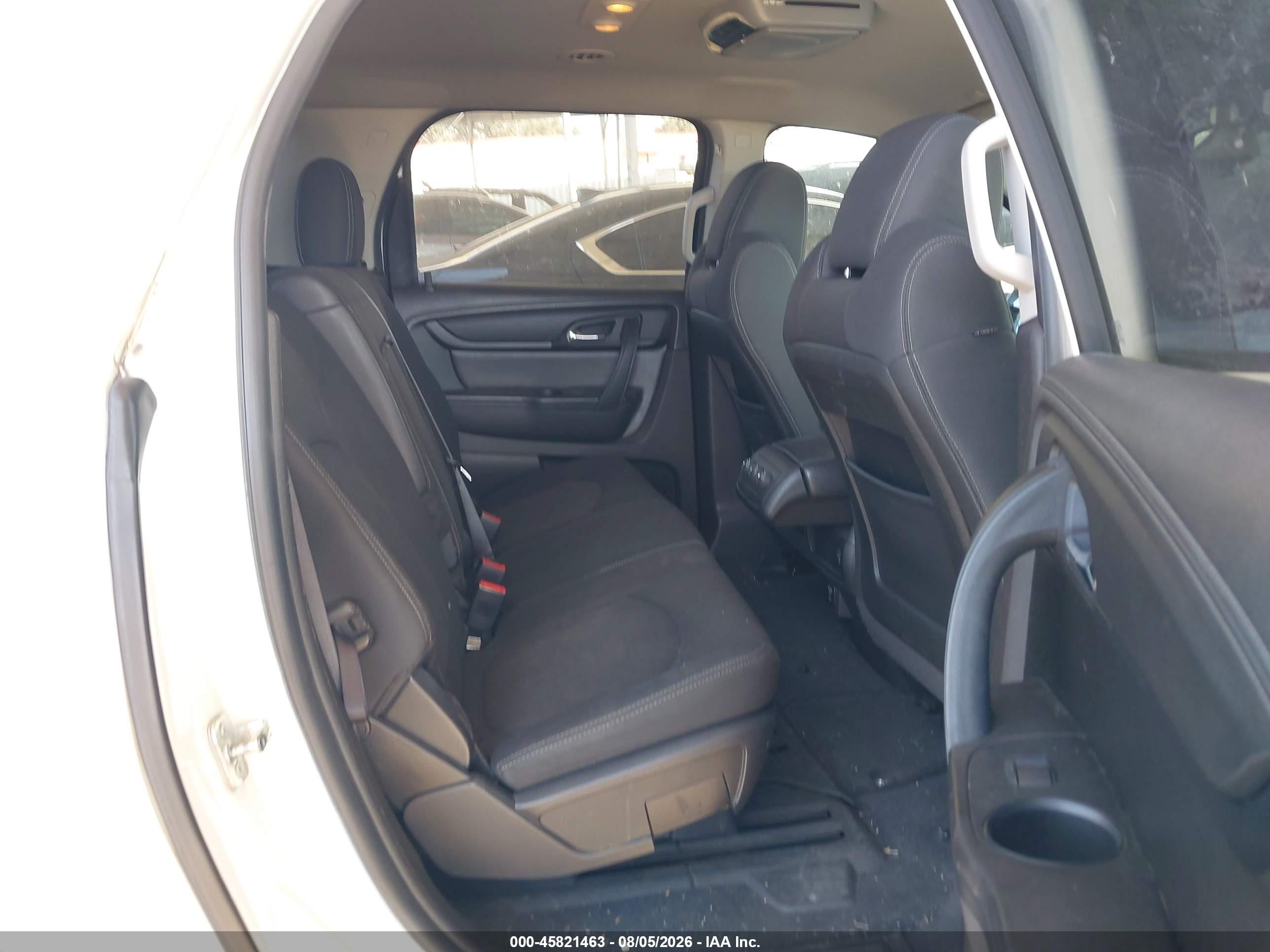 2014 Gmc Acadia Sle White vin: 1GKKRNED0EJ115405