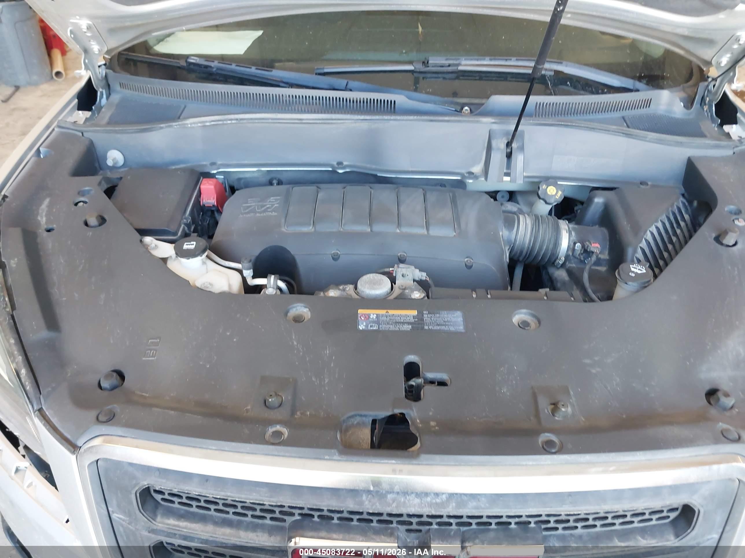 2014 Gmc Acadia Sle-1 Silver vin: 1GKKRNED0EJ167083