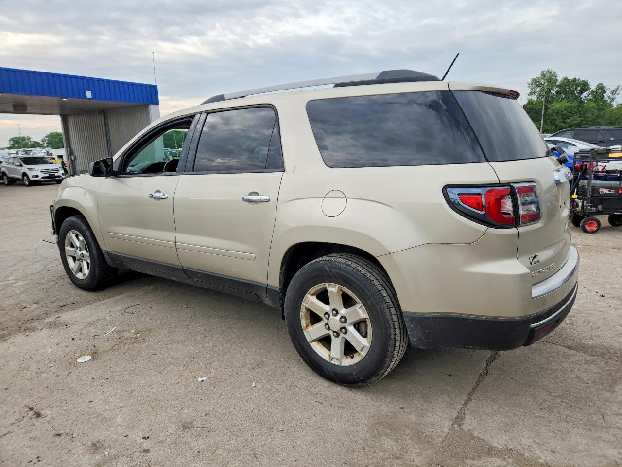 2014 Gmc Acadia Sle Кремовый vin: 1GKKRNED0EJ195885