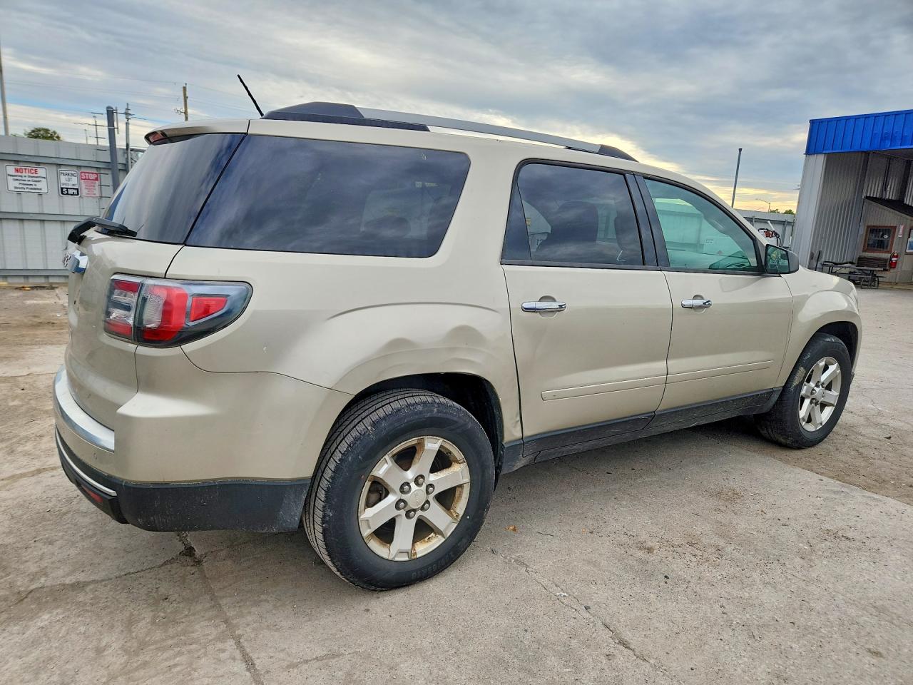 2014 Gmc Acadia Sle Кремовый vin: 1GKKRNED0EJ195885