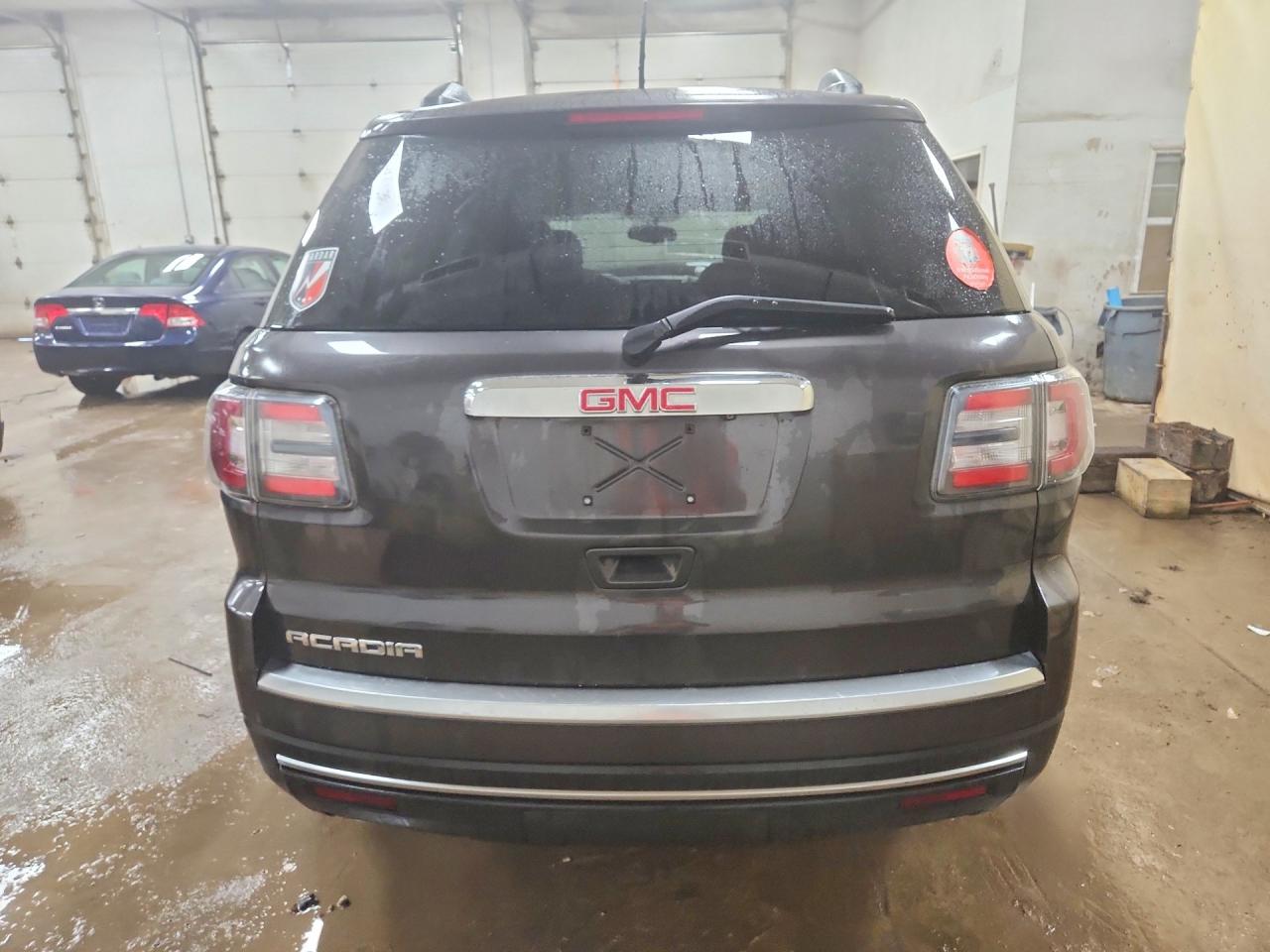 2014 Gmc Acadia Sle Gray vin: 1GKKRNED0EJ272240
