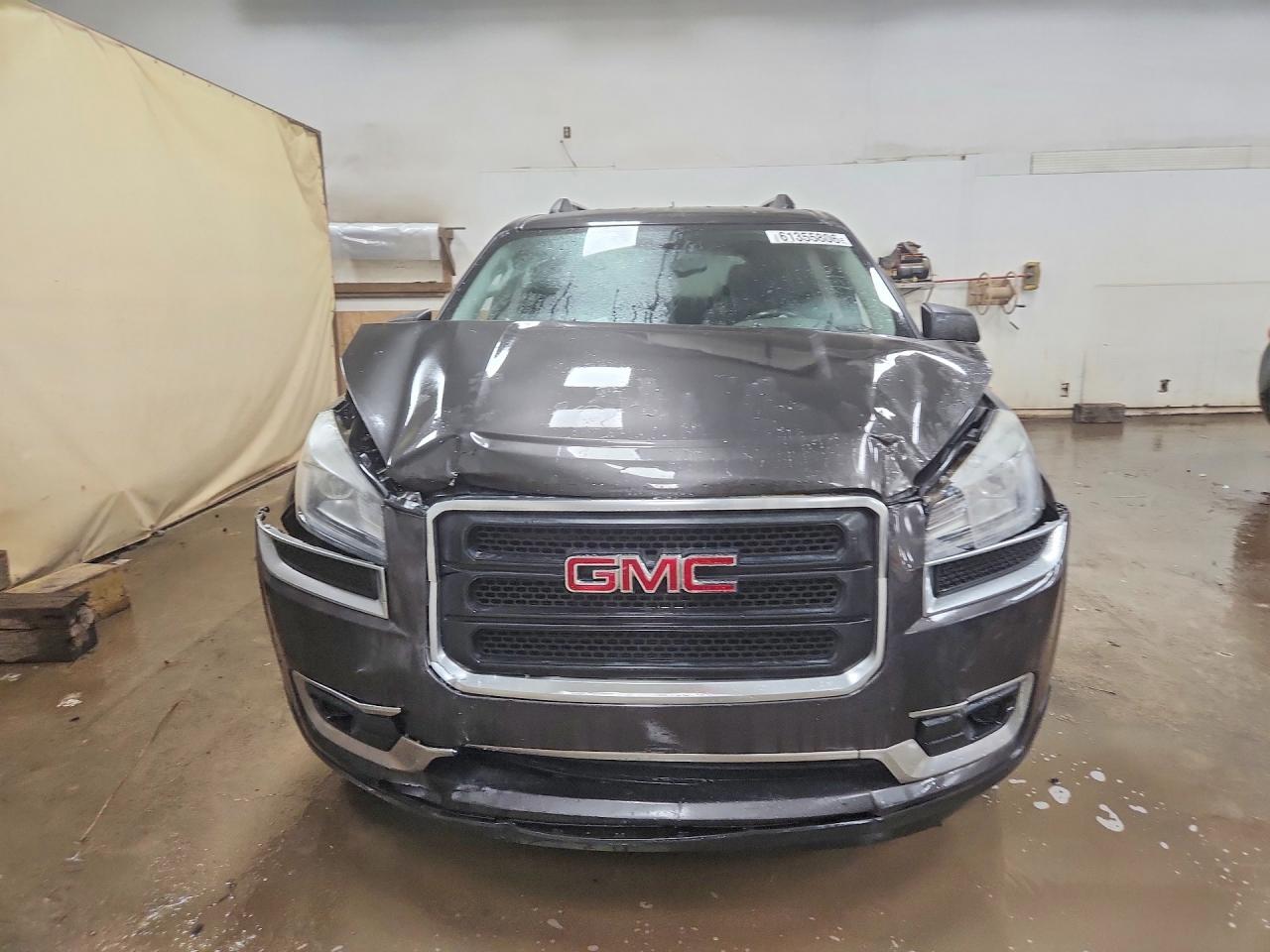 2014 Gmc Acadia Sle Gray vin: 1GKKRNED0EJ272240