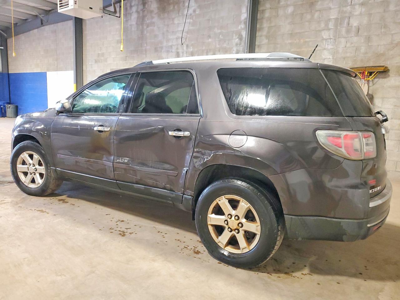 2014 Gmc Acadia Sle Gray vin: 1GKKRNED0EJ329357