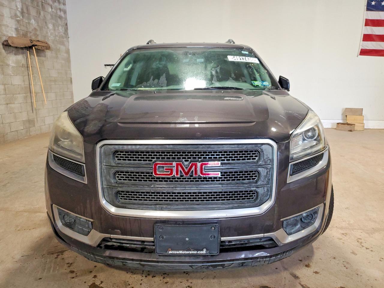 2014 Gmc Acadia Sle Gray vin: 1GKKRNED0EJ329357